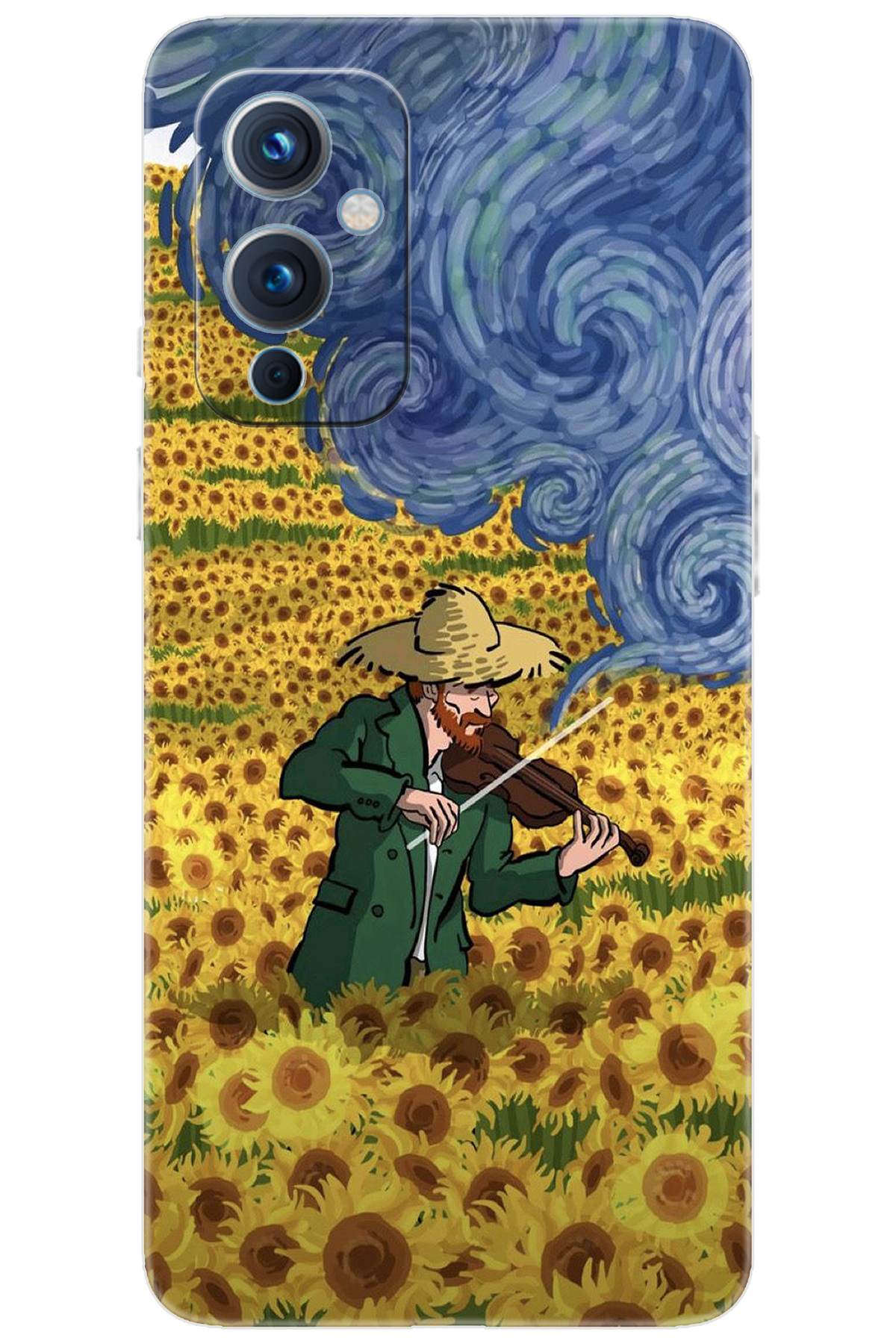 9 LE2115-LE2117 Compatible Sheath Pattern Printed Silicone Sunflower Sunflower Field NGO:756 CP-lZHdqHa