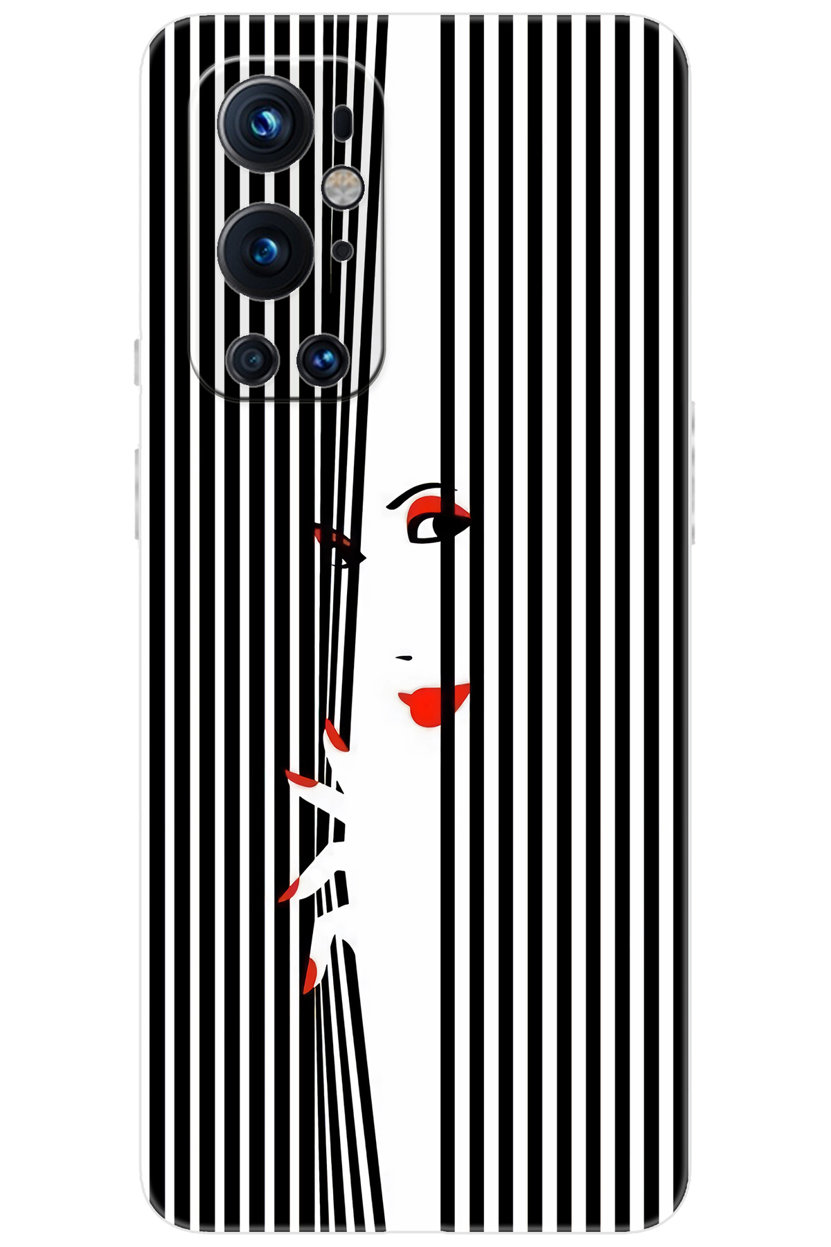 9 PRO LE2123 Compatible Case Pattern Printed Silicone Hidden Art Style NGO:735 CP-6fo5Dbs