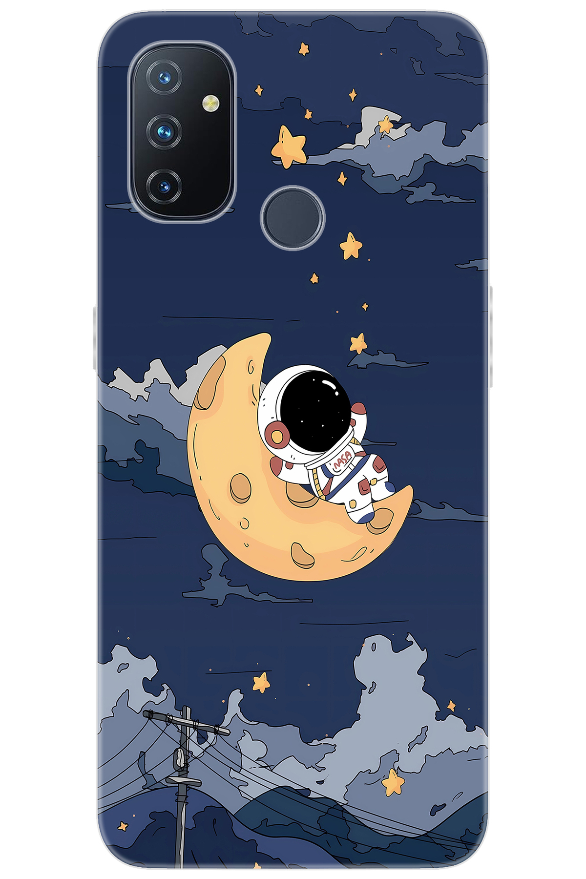 Nord N100 (BE2013) Compatible Sheath Pattern Printed Silicone Astronaut NGO:684 CP-0VvXz8a