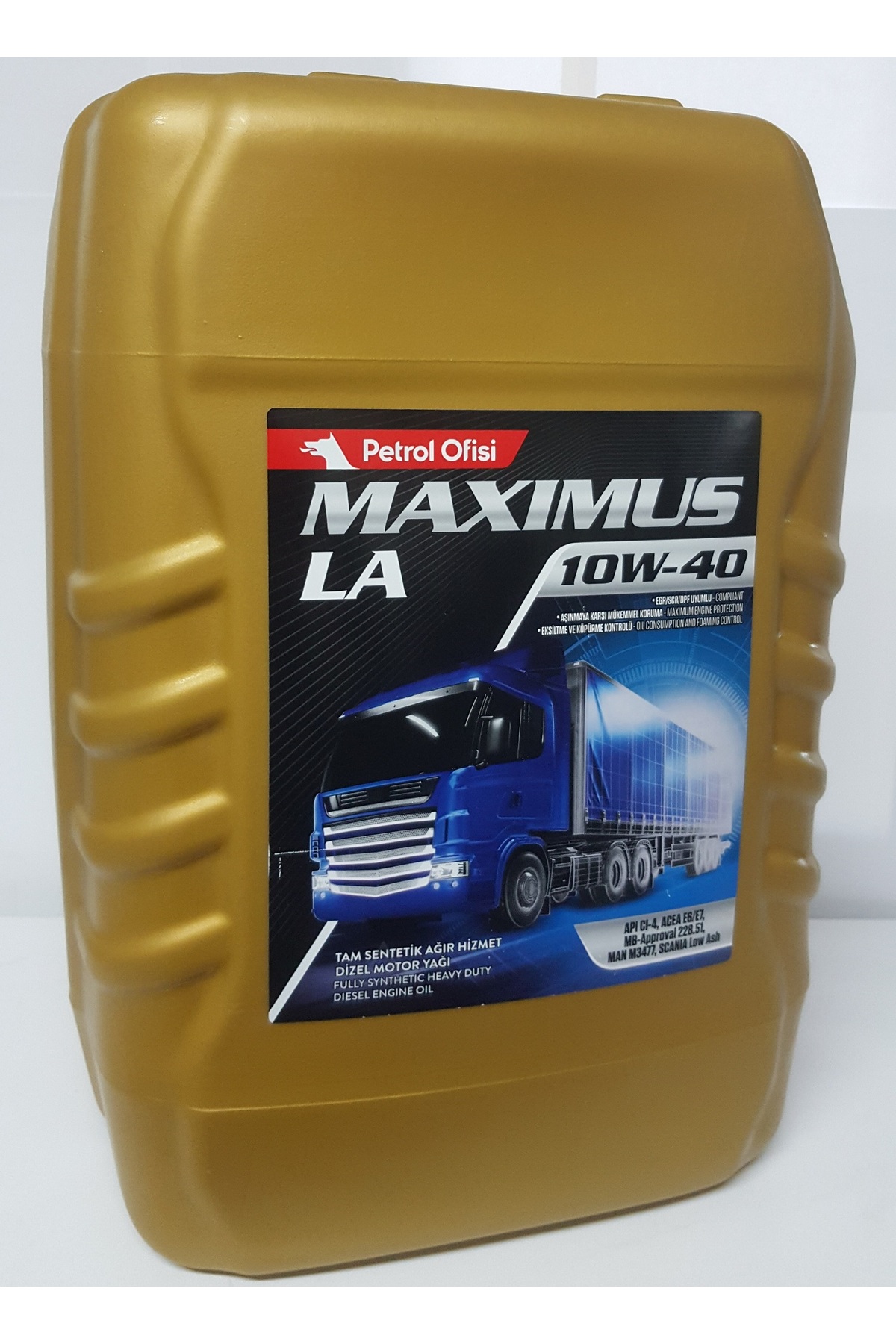 Petrol Ofisi Maxımus La 10w40 20 Lt Dpf Partiküllü Motor Yağı