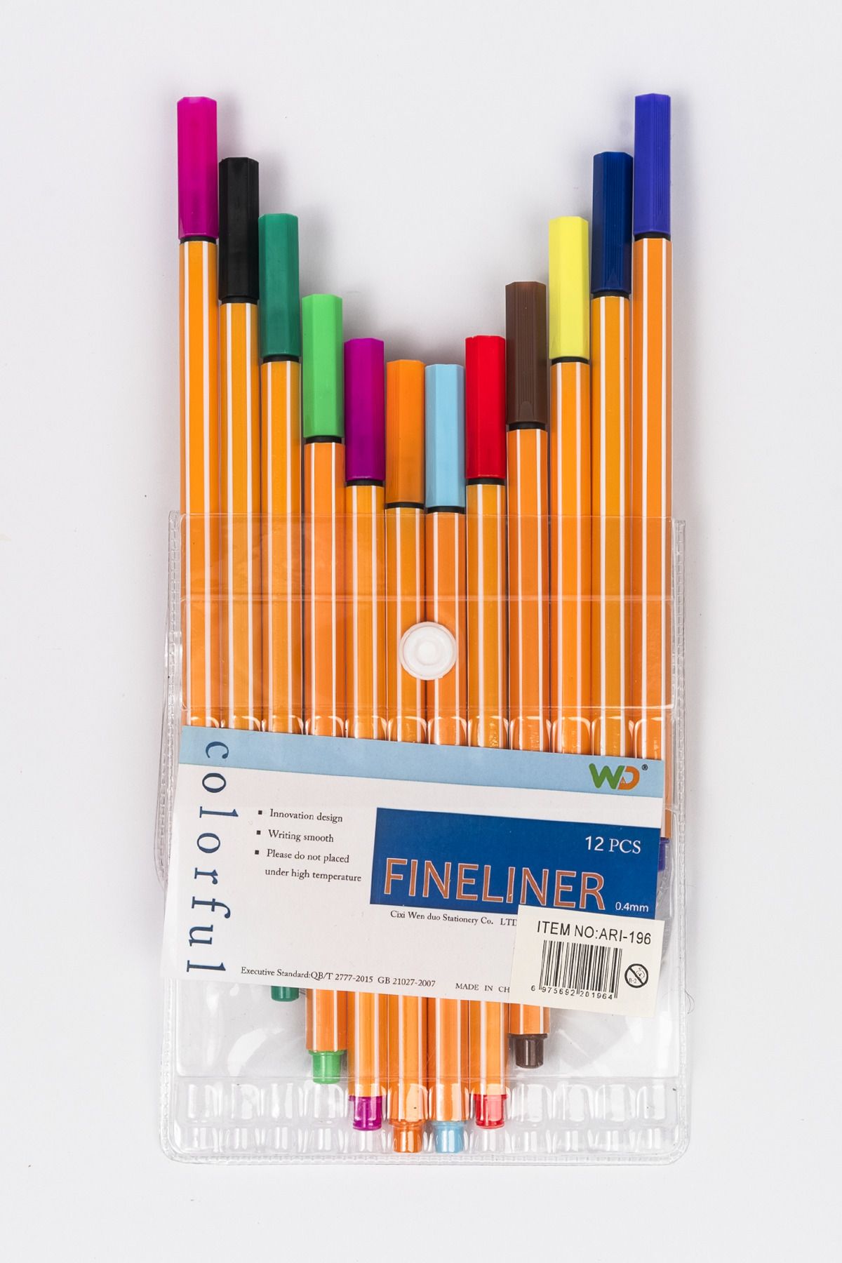 Sweet Notes-Set of 12 Color Fineliner Pens 1