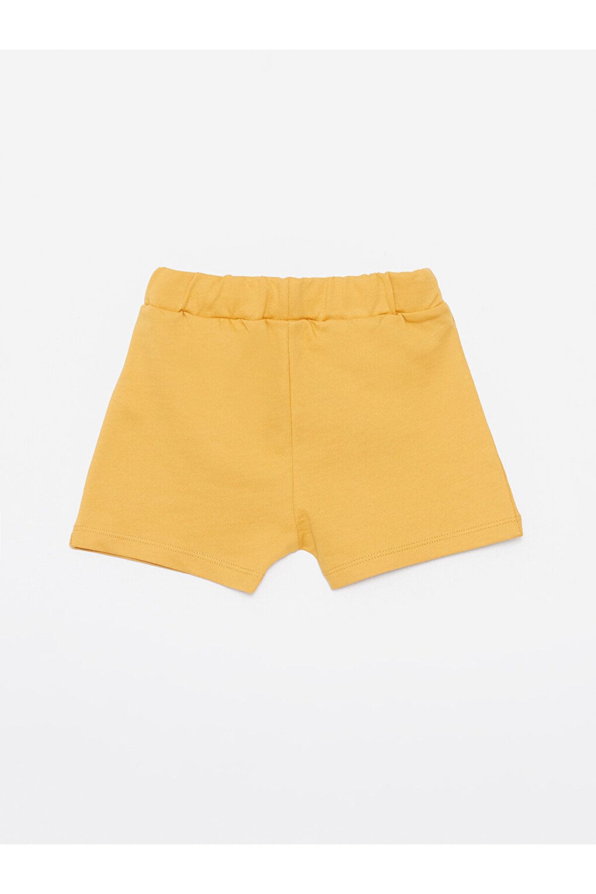 LC Waikiki-LCW Set of 2 Elastic Waist Shorts for Baby Boy 5