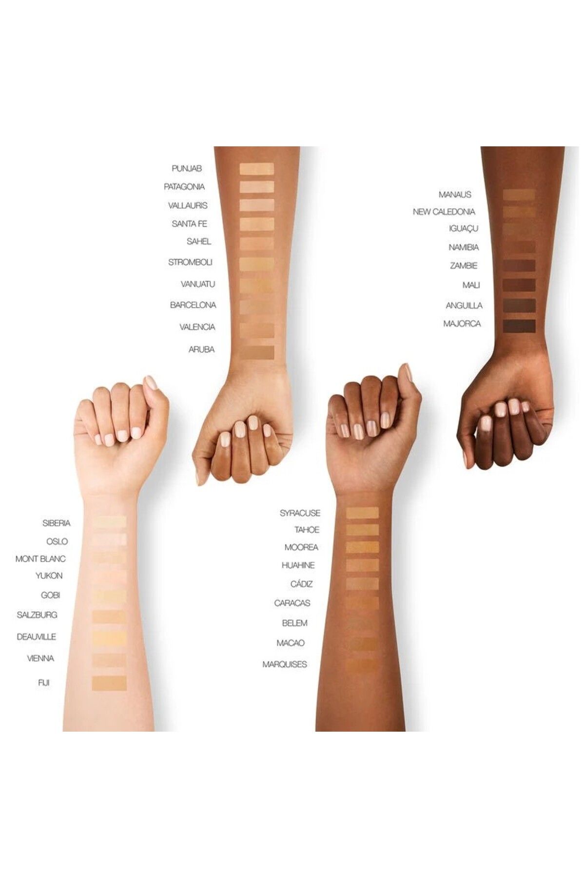 Nars پایه بازتاب نور و حفاظت کننده ضد قرمزی تاریک تقویت کننده پایه طبیعی
