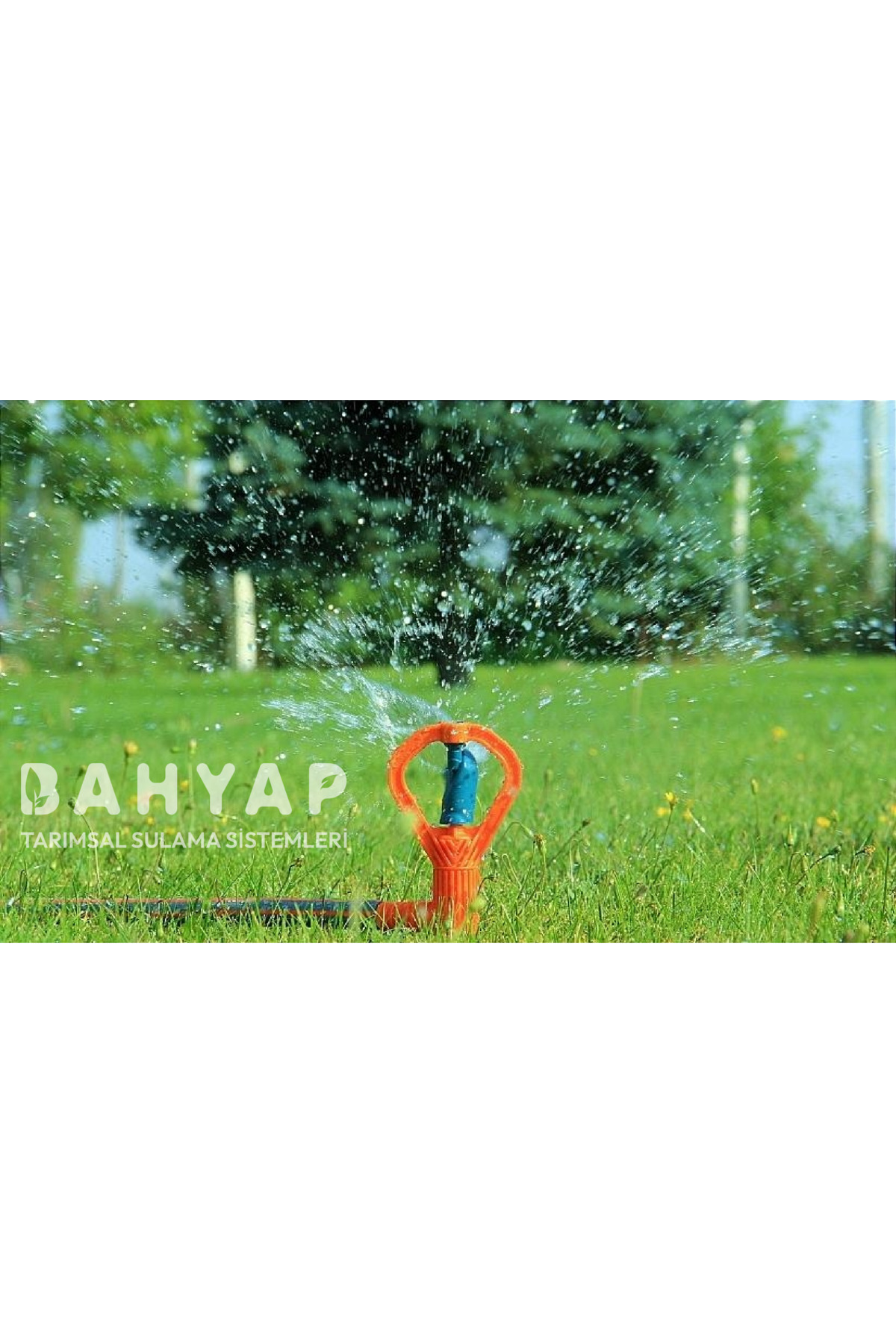 Kazıklı Yaprak Sprink Bahçe Çim Sulama Fıskiyesi 2