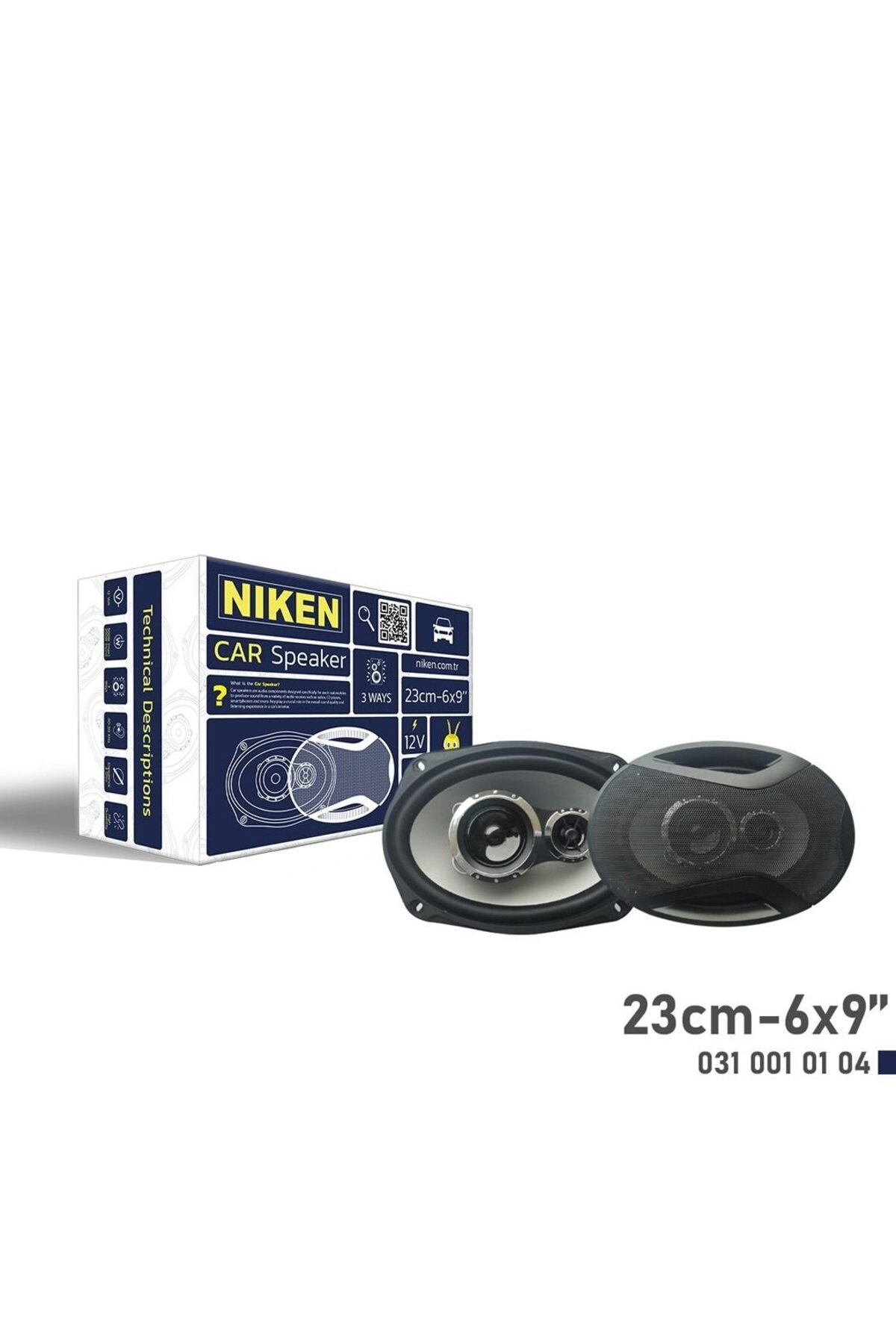 Niken Araç Hoparlörü 23 cm oval 6X9 inç tğm modeller uyumlu