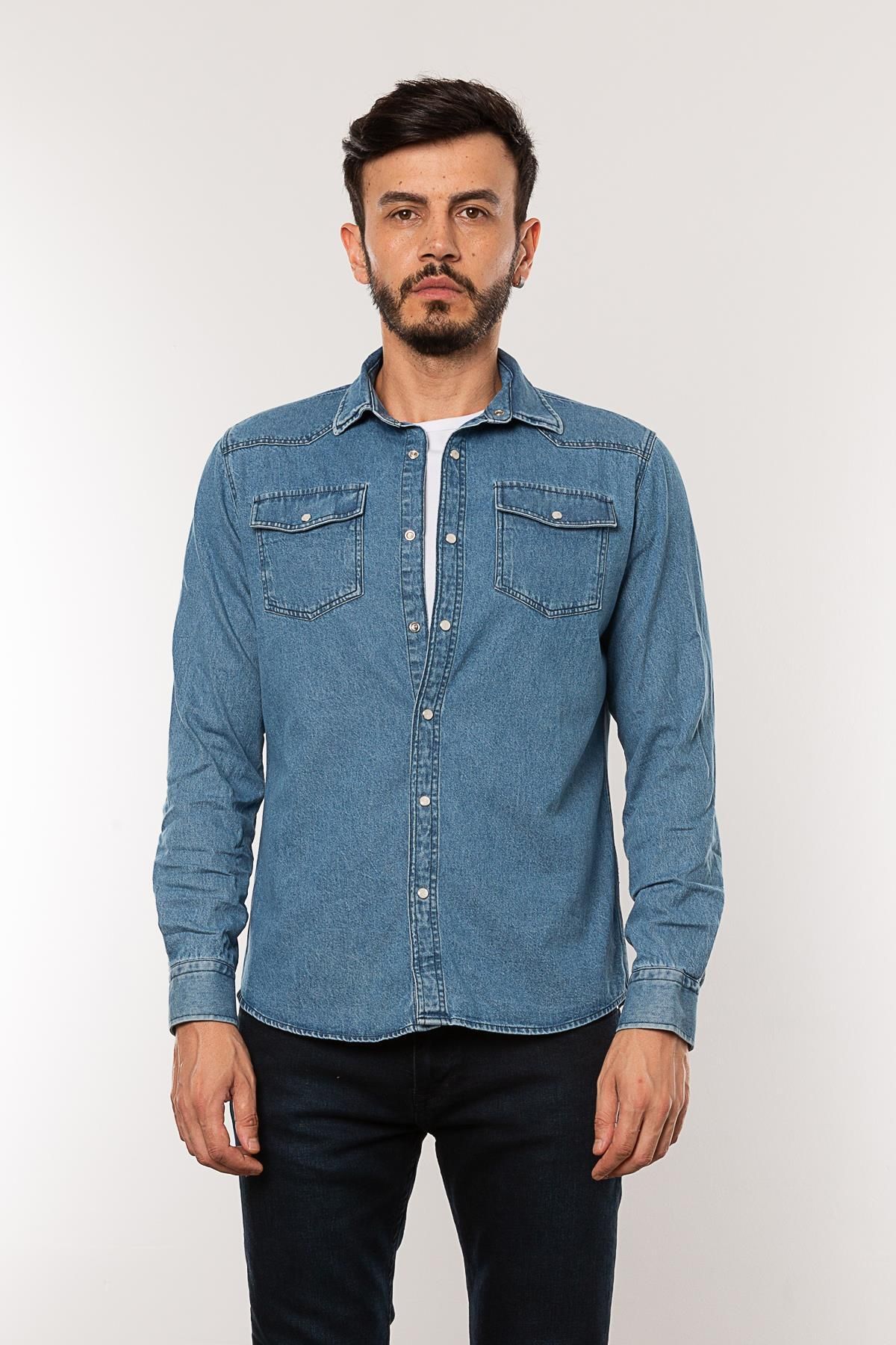 Cazador-JAZZ 2701 DENIM SHIRT 4