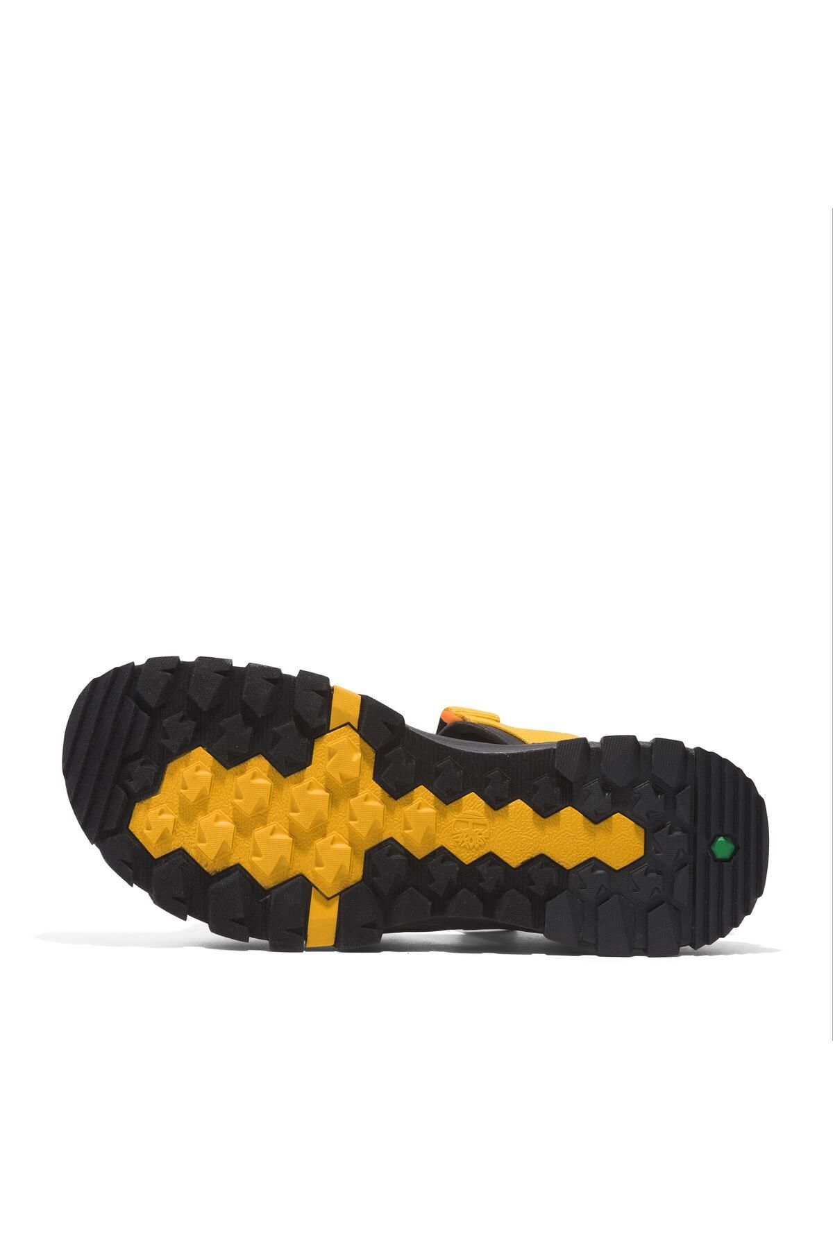 صندل نارنجی مردانه پشتی TB0A6ACZEBG1 اورجینال Timberland