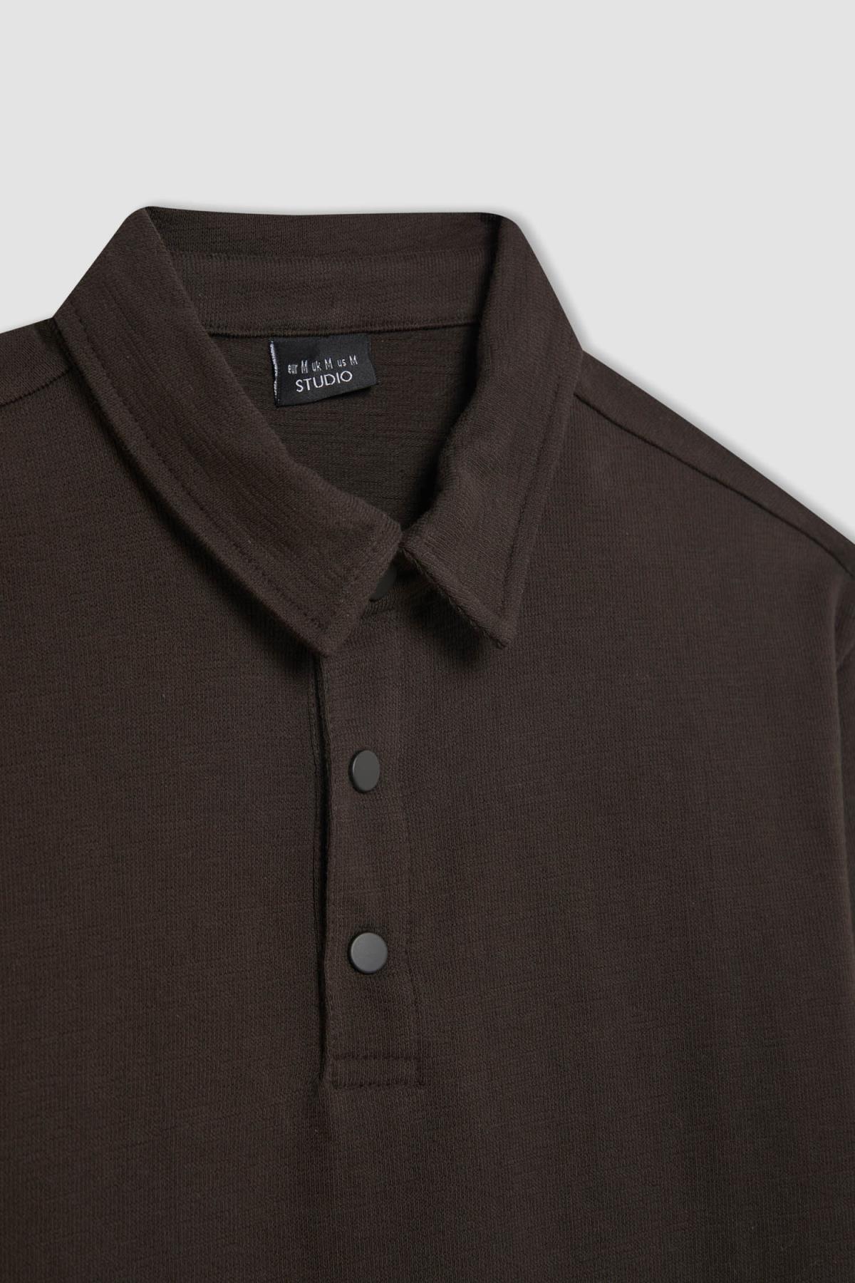 پولوشرت مردانه دفاکتو | C4136AX24SM Defacto - Image 2