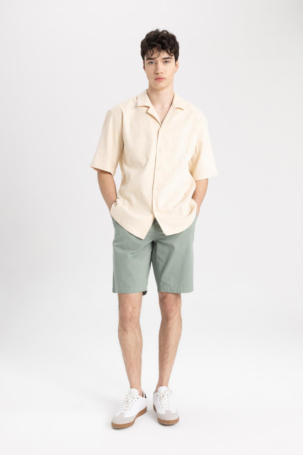 پیراهن مردانه دفاکتو | B7398AX24SM Defacto - Image 5