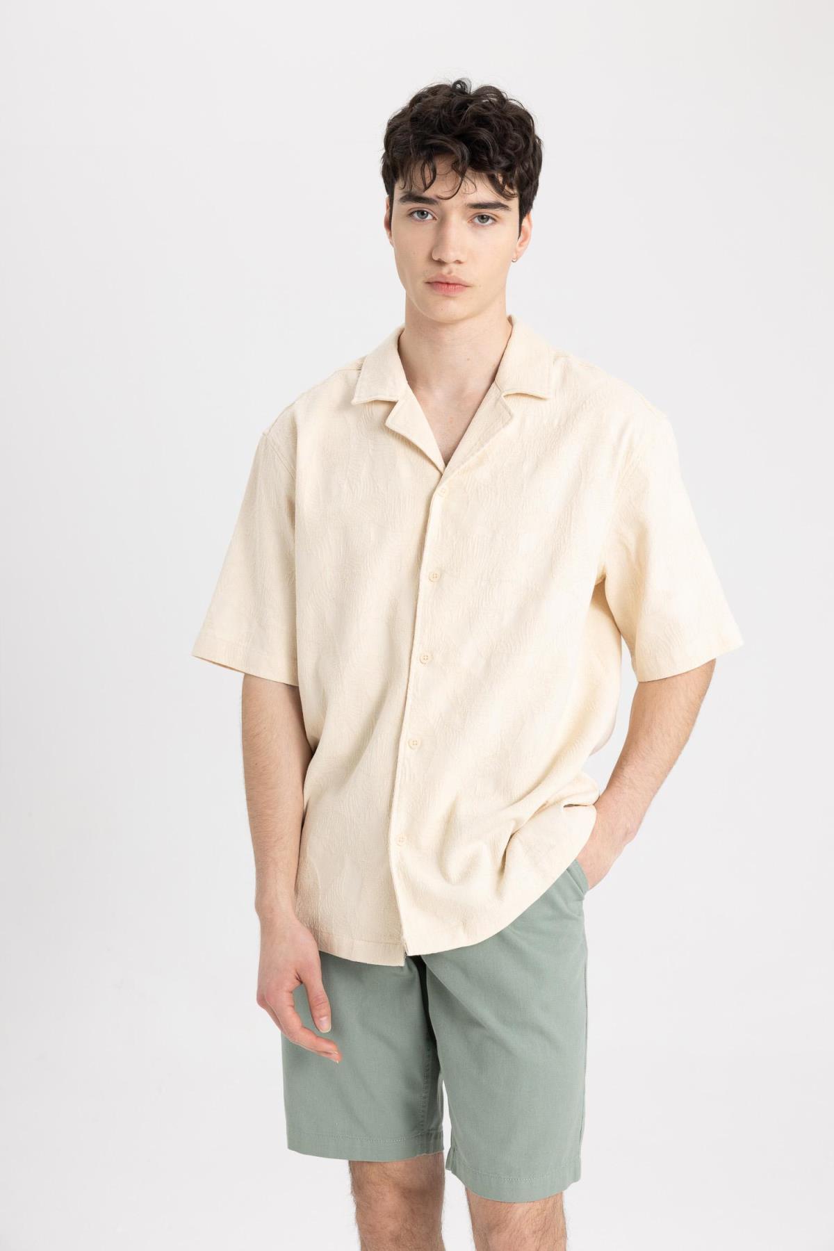 پیراهن مردانه دفاکتو | B7398AX24SM Defacto - Image 6