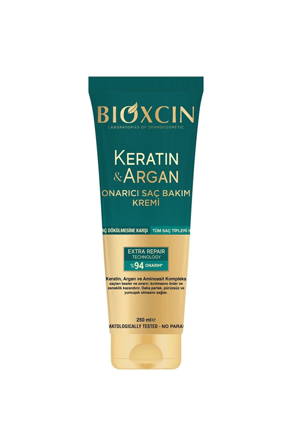 Bioxcin Keratin ve Argan Onarıcı Saç Bakım Kremi 250 ml-MFREYON00931