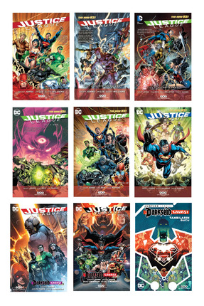 Yapı Kredi Yayınları Justice League 1-2-3-4-5-6-7-8+Darkseid Savaşı (TOPLAM 9...