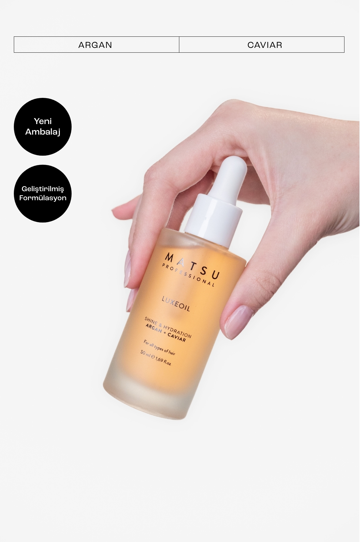 Luxeoil Argan Saç Bakım Yağı 50ml — 8684382192113 — تصویر 7 از 7