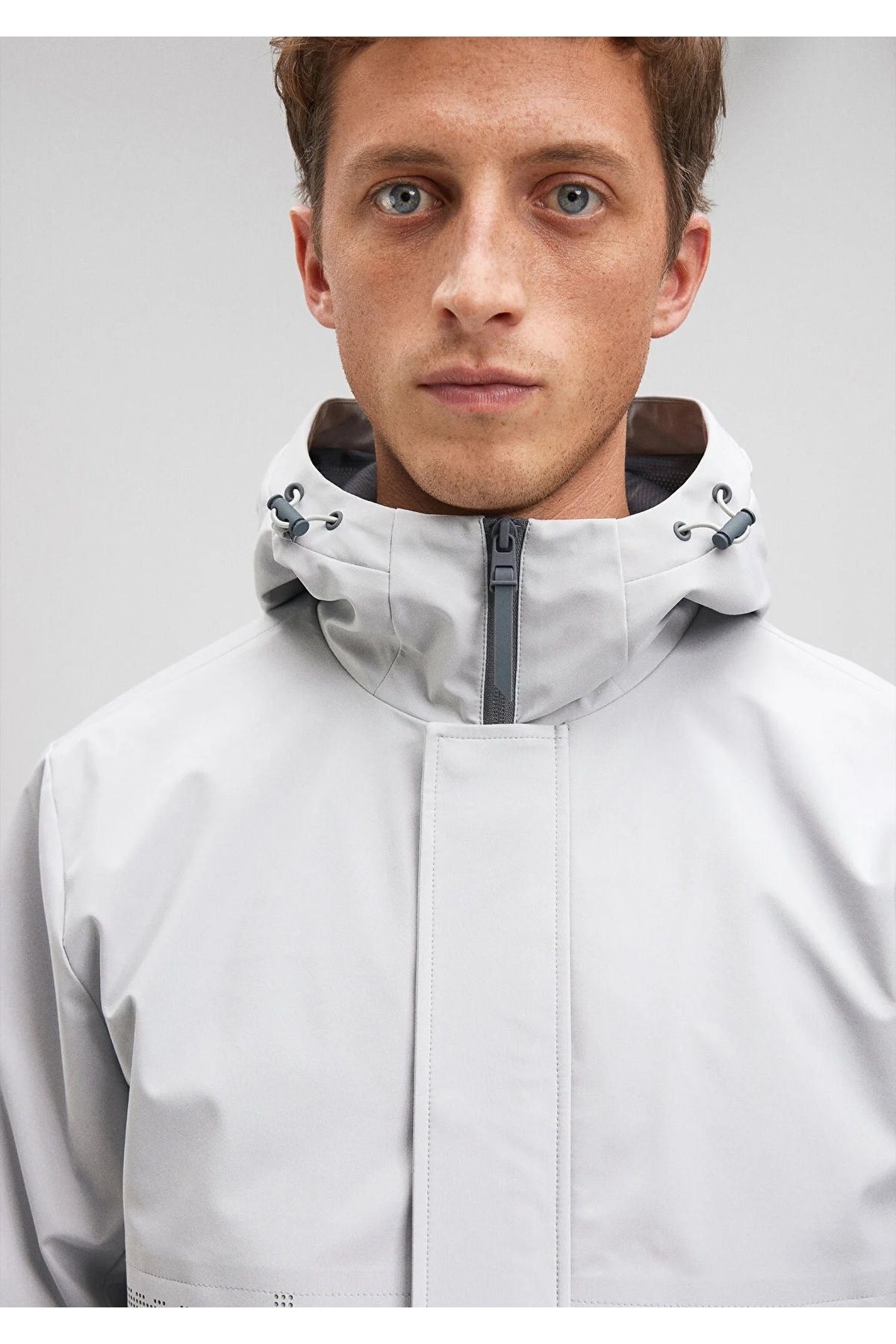 Mavi-Hooded Gray Jacket Regular Fit / Regular Cut0110145-70075 6