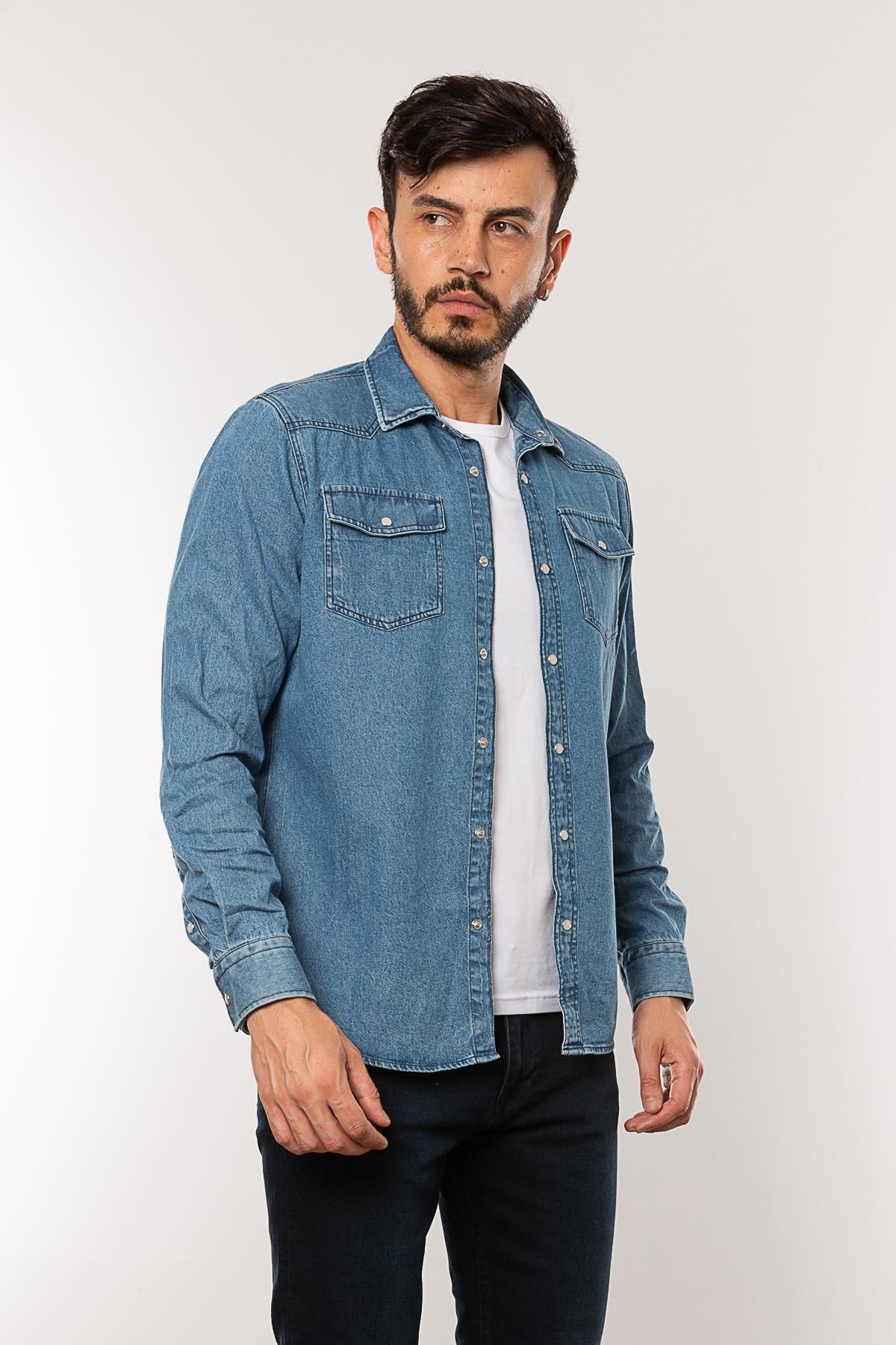 Cazador-JAZZ 2701 DENIM SHIRT 3