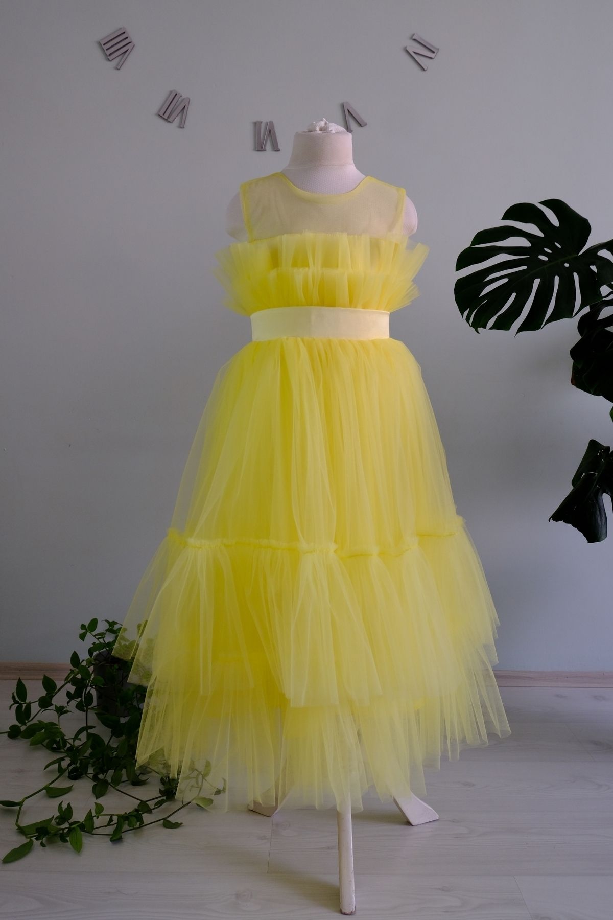 Melis Çocuk-Girl's Evening Dress Dress Wedding Dress 1