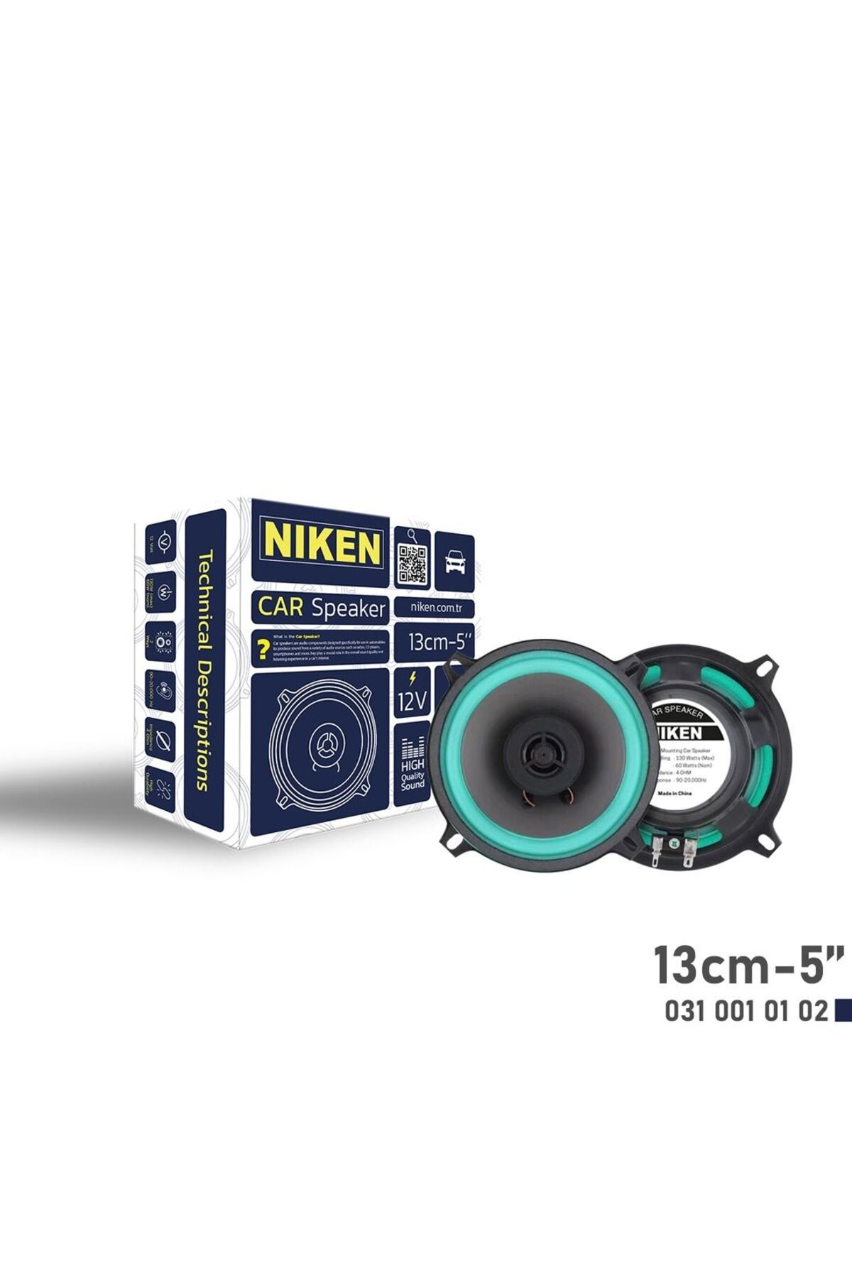 Niken Araç Hoparlörü 13cm (5 inç) Niken