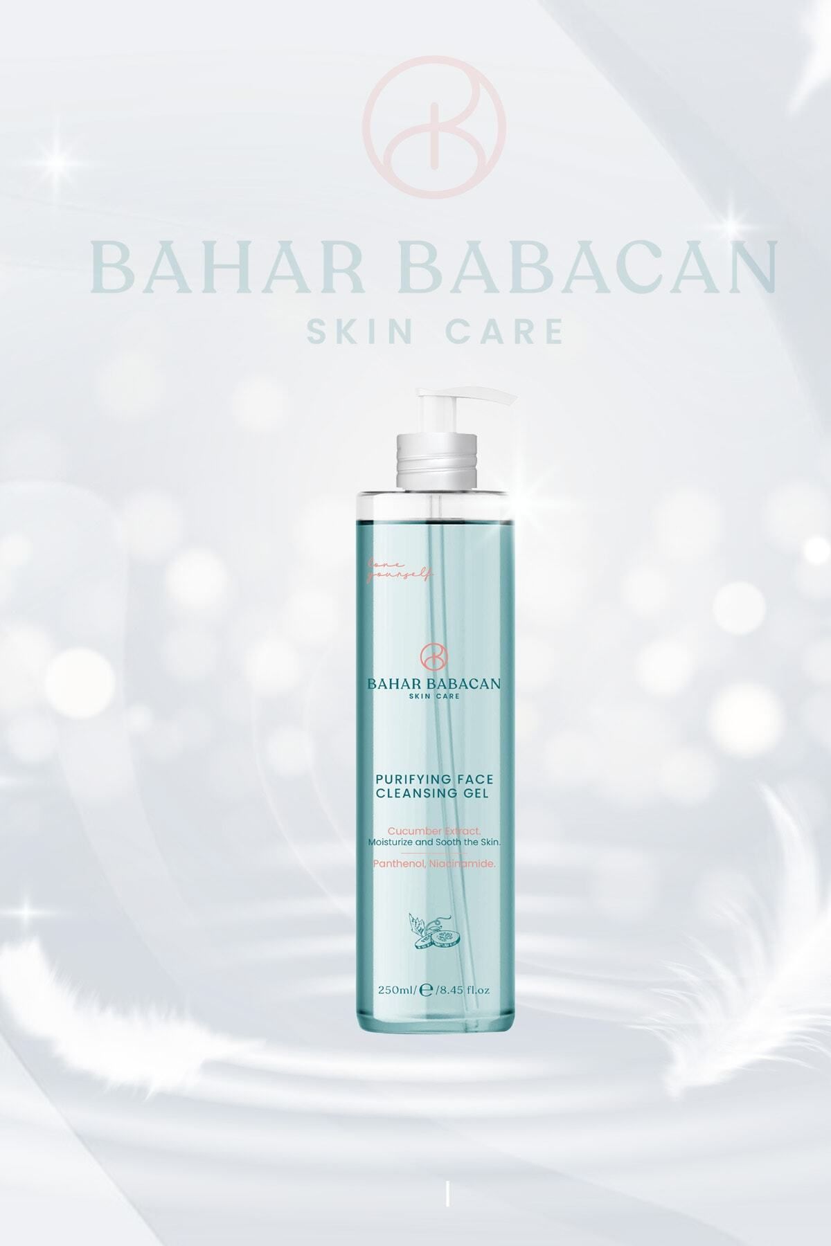 Bahar Babacan-Purifying Facial Cleansing and Face Wash Gel with Niacinamide and Cucumber Extract 250ml 4