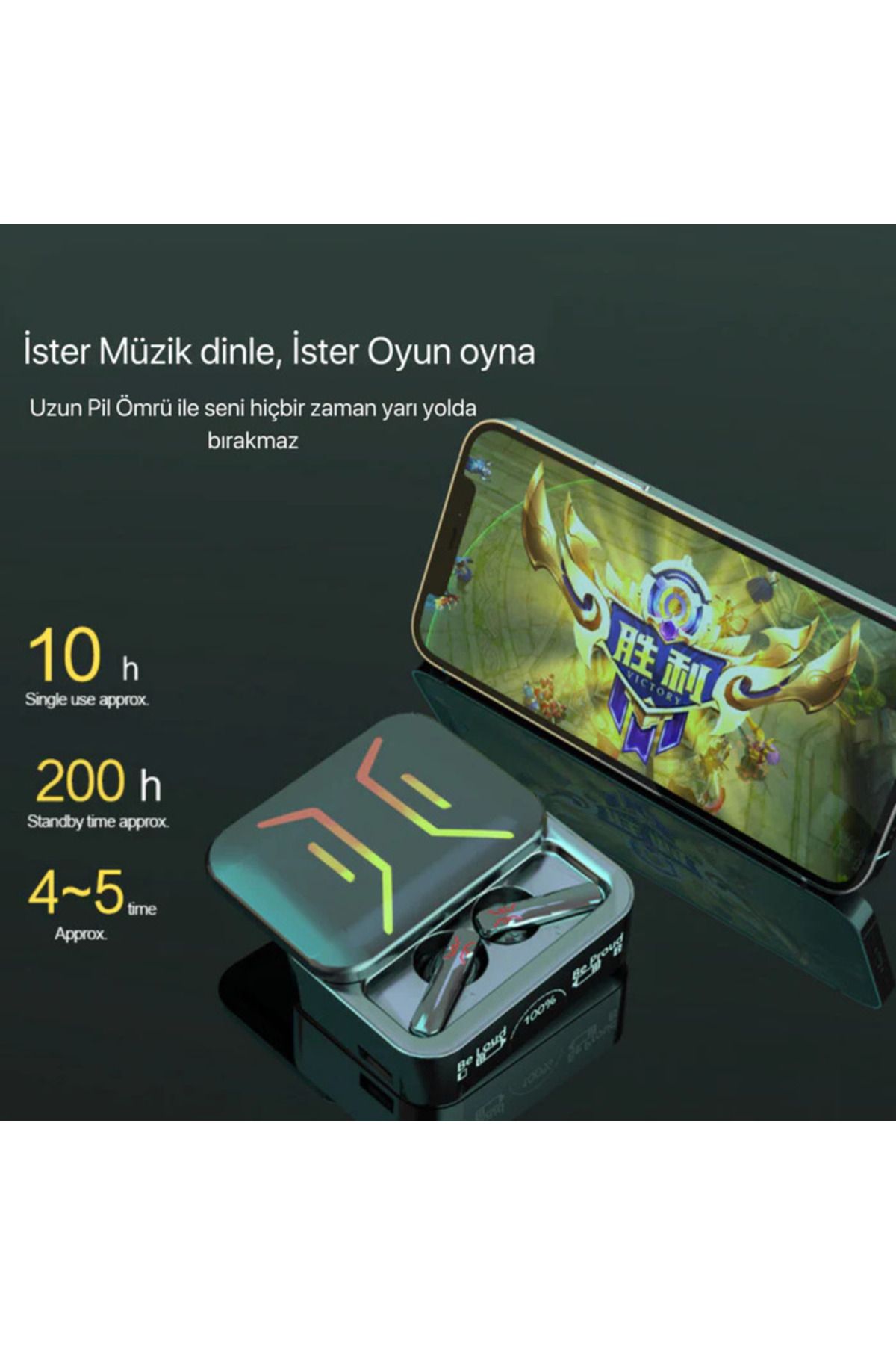 GUMU TEKNO Watch 7 Serisi Ak ll Saat ve M80 Powerbankl Bluetooth Kulakl k kili Kampanya Giyilebilir Teknoloji