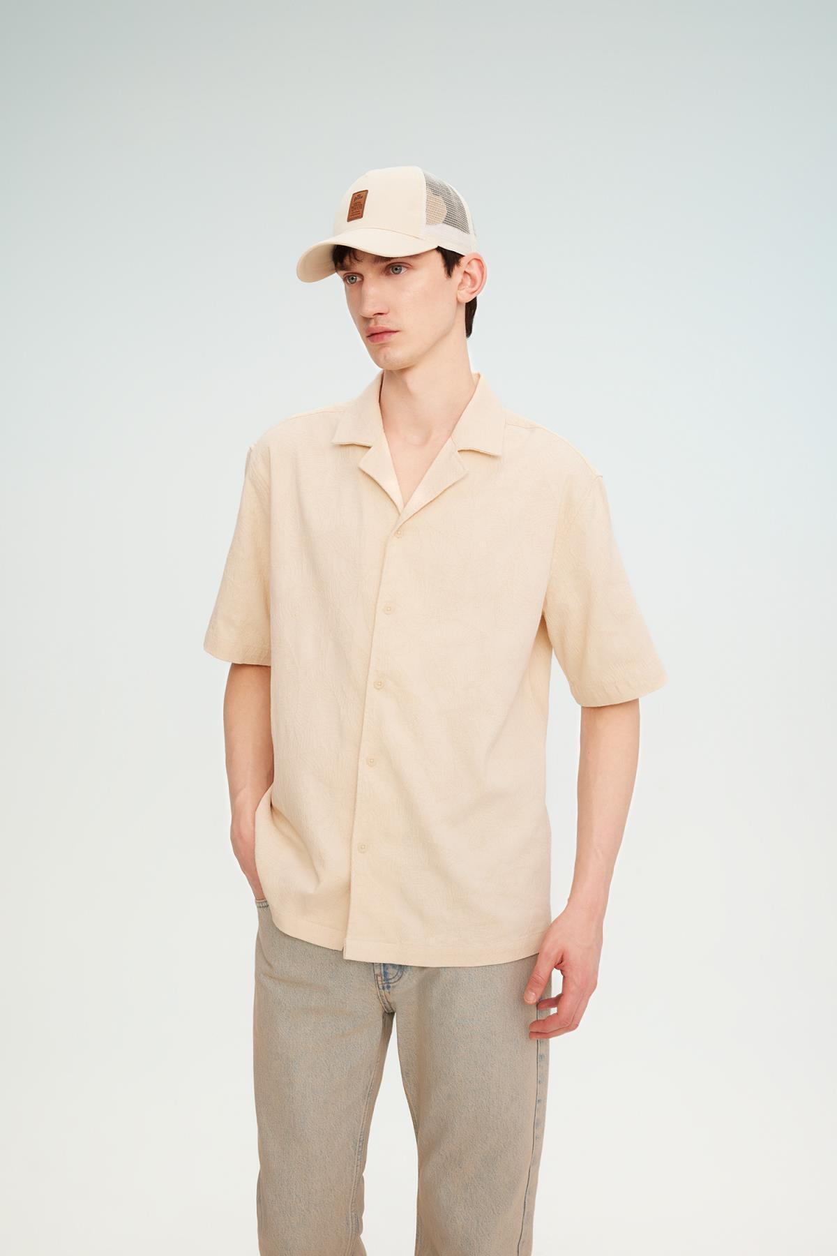 پیراهن مردانه دفاکتو | B7398AX24SM Defacto - Image 3