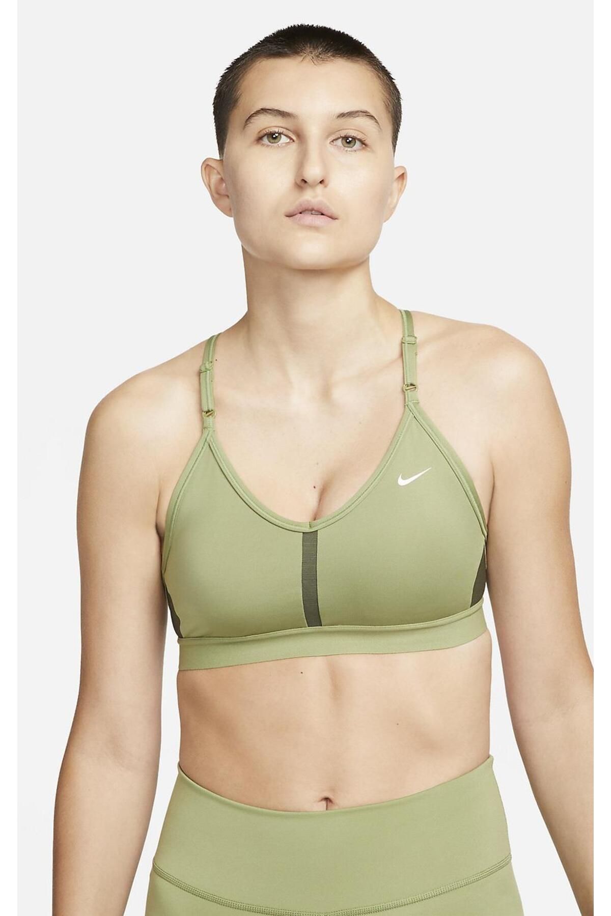 Nike Indy Bra New زنانه رنگ سبز روغنی 878614-334