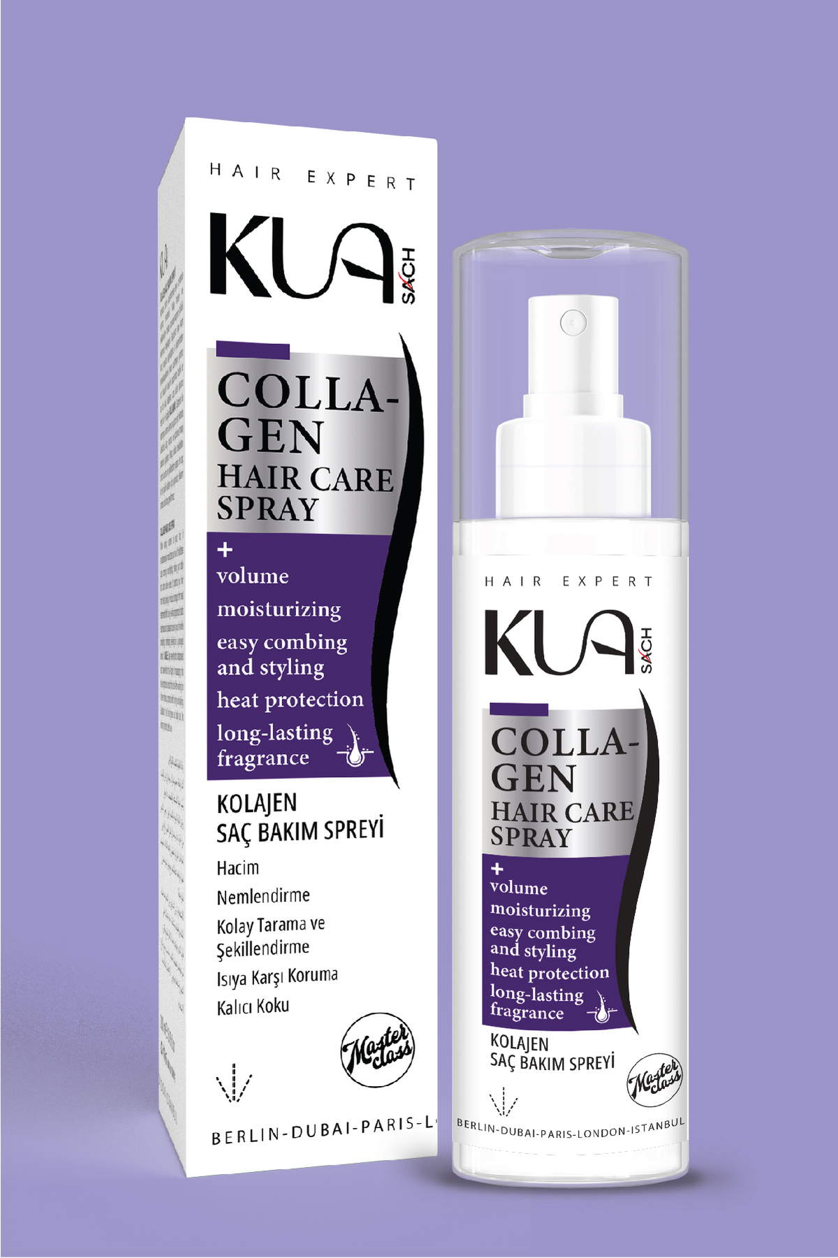 Kua Collagen Yıpranmış Ve Işlem Görmüş Saçlar Için Yüksek Onarıcı Hair Care Spray — 200 ML — تصویر 5 از 6