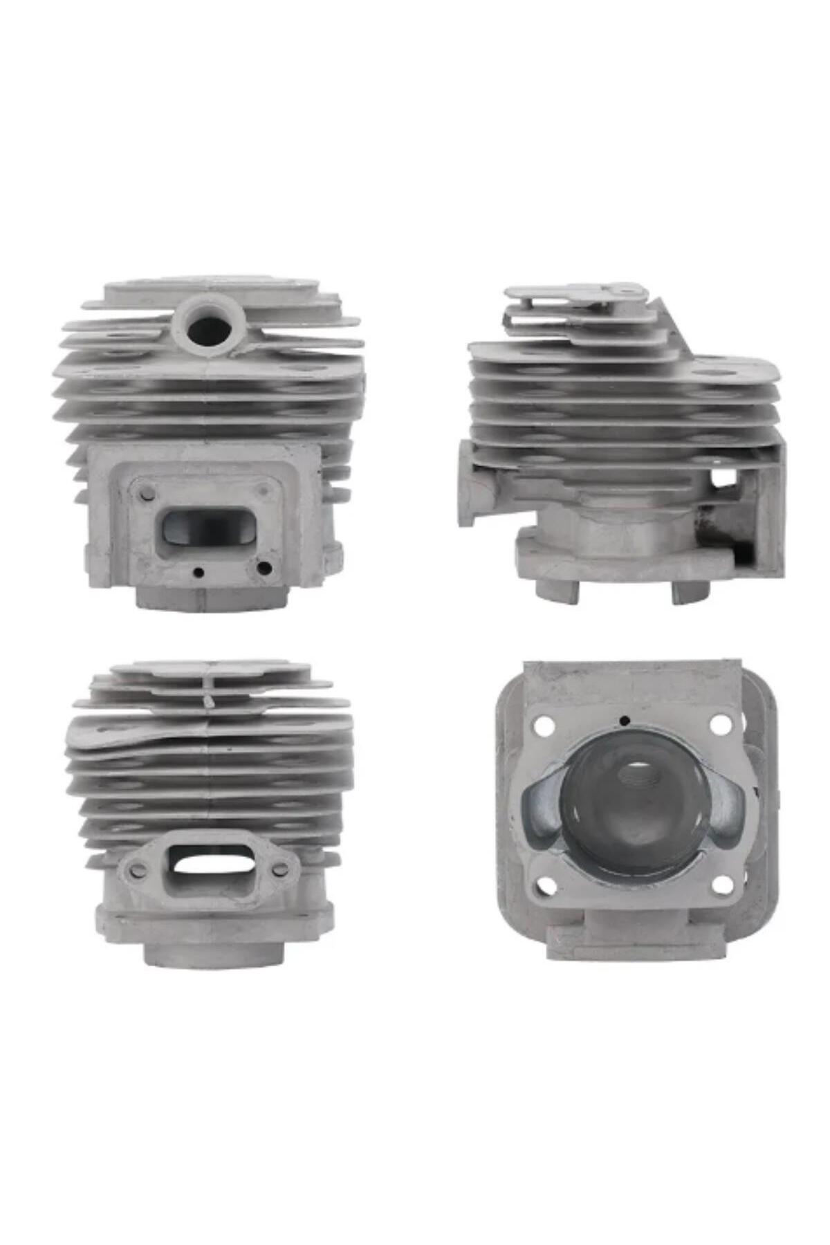 Motorlu Tırpan Ot Motoru Silindir Piston Segman Set 44mm 2