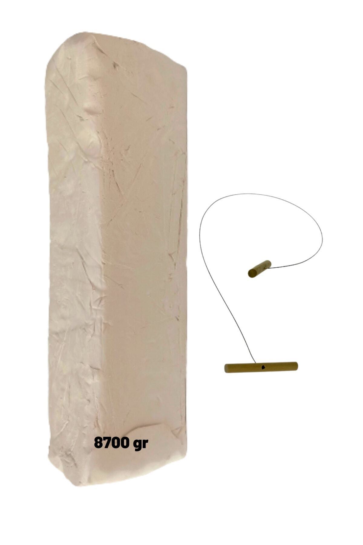 Seramik Hamuru 8700 gram (8,7 KG), Doğal Kil Çamuru, Oyun Hamuru