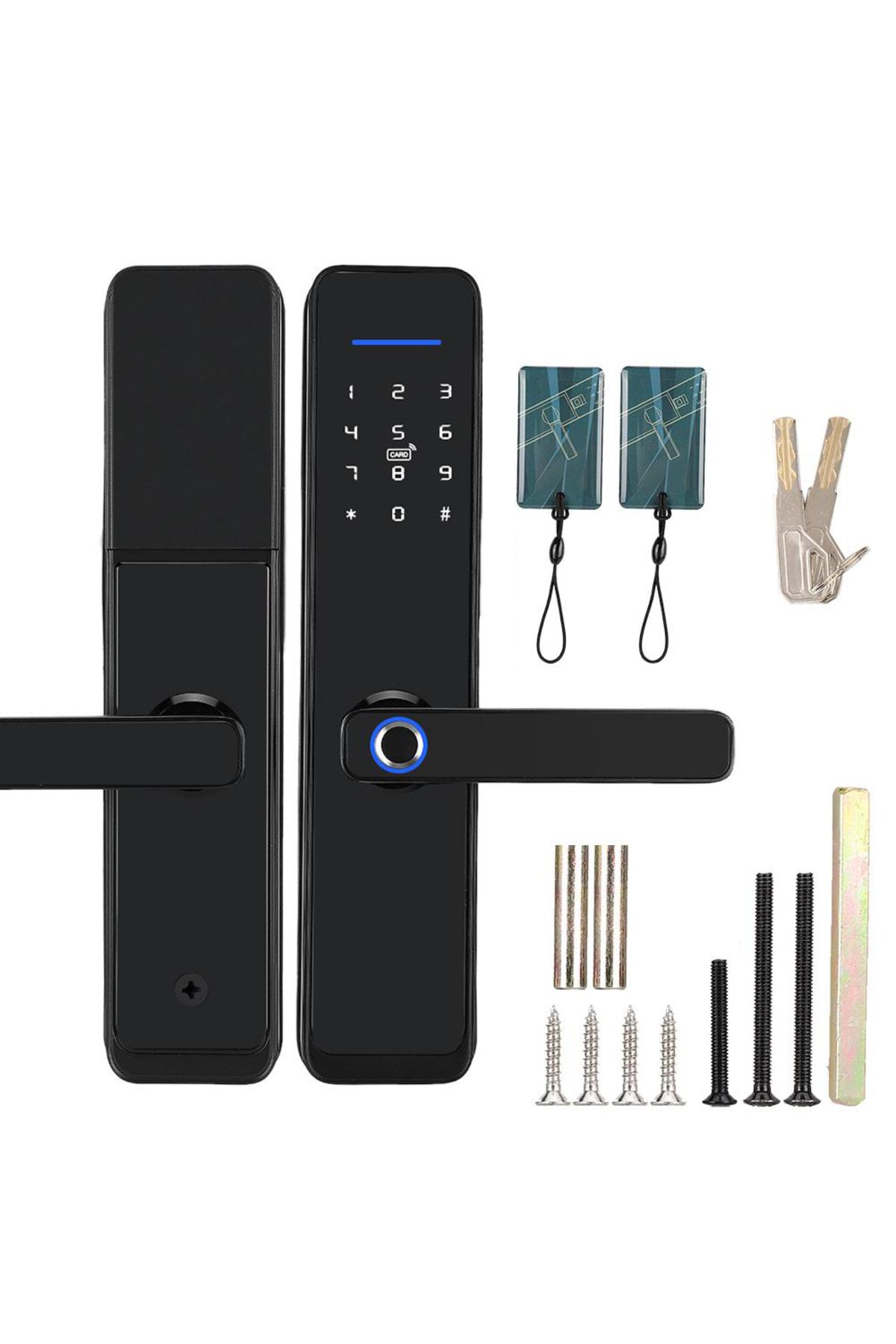 rxr-R-lf1 Wifi Combination Door Lock with Fingerprint Reader 3