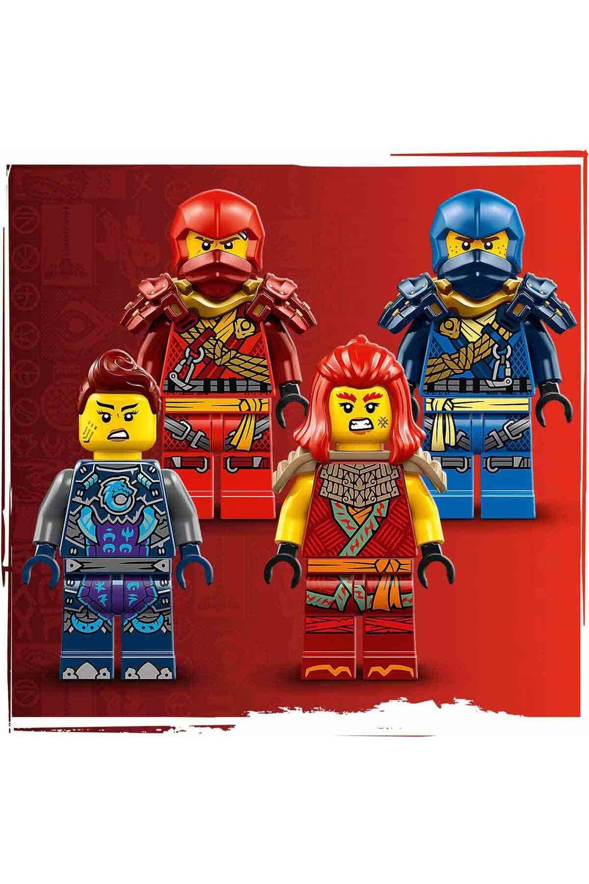 LEGO-Kai's Ninja Climbing Robot 71812 - 4 Ninja Minif for Kids Ages 9 and Up 7