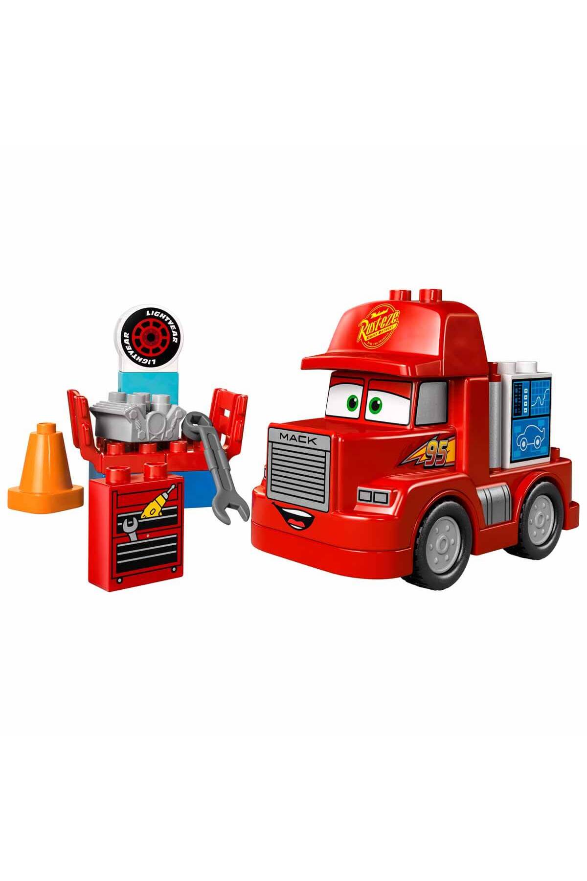 LEGO DUPLO Disney ve Pixar Arabalar Mack Yarışta 10417 - 2 Yaş ve Üzeri Çocuklar için Eğitici fotoğrafı 2 (önizleme)