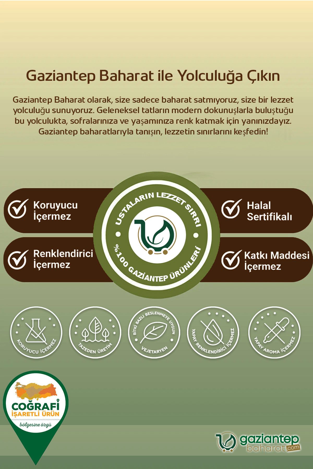 Gaziantep Baharat-Colored Black Pepper 50gr 3