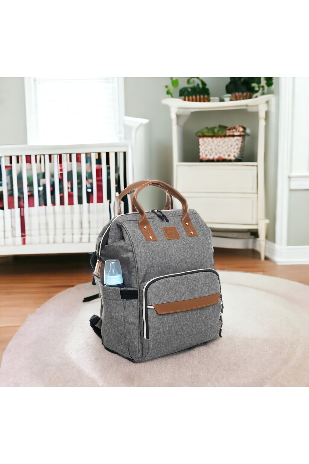 DERİNBEBE 6’lı Bebek Doğum Seti(HASTANE ÇIKIŞ,BEBEK BAKIM SIRT ÇANTASI,PORTBEBE,BATTANİYE,ÇORAP,MENDİL SETİ) fotoğrafı 6 (önizleme)