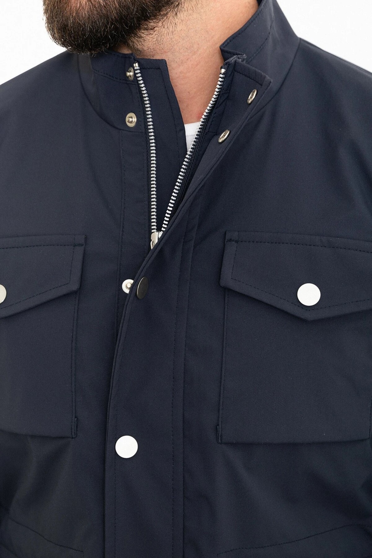 Mcr  Trençkot Hakim Yaka 21301-24 - Görsel 2