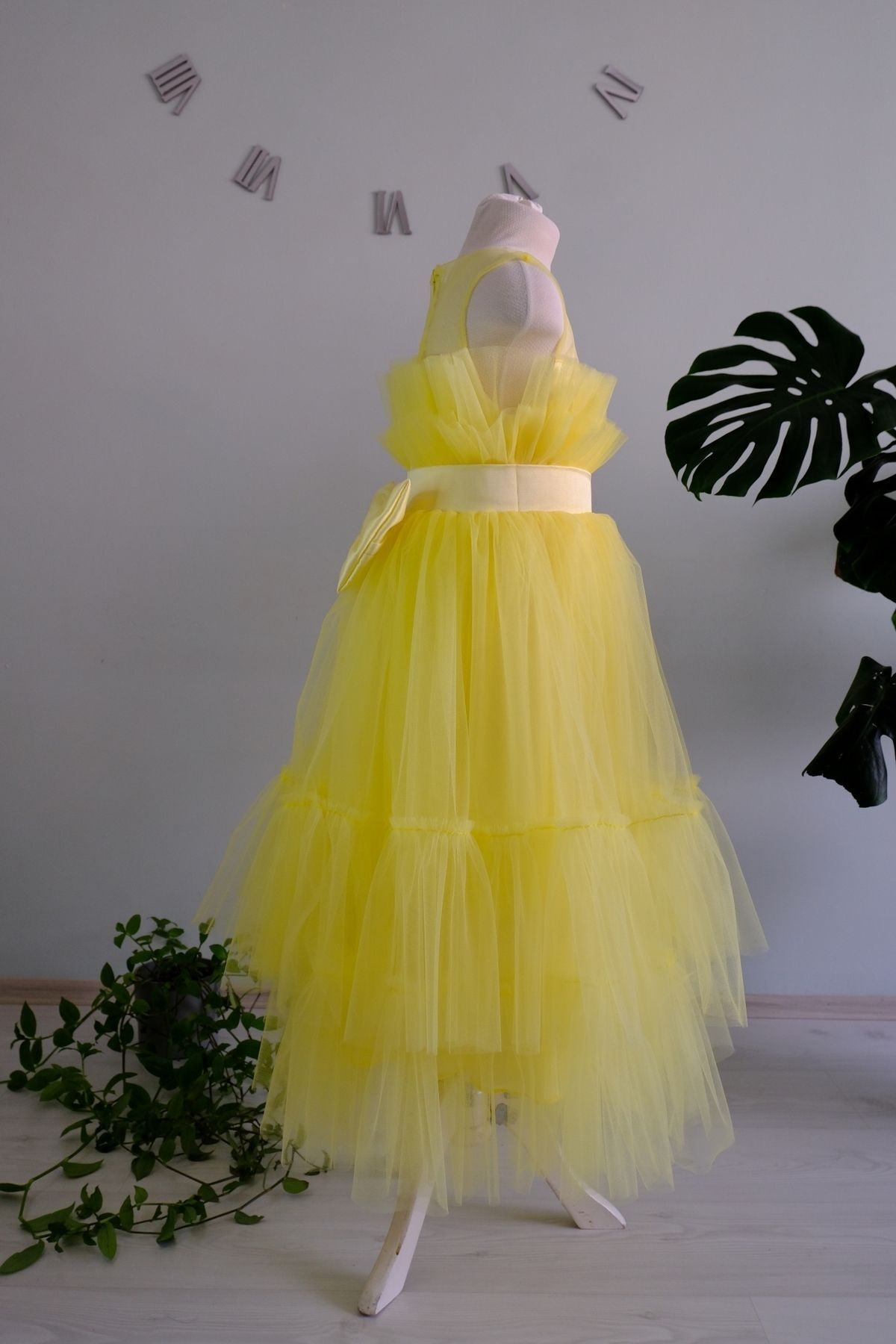 Melis Çocuk-Girl's Evening Dress Dress Wedding Dress 3