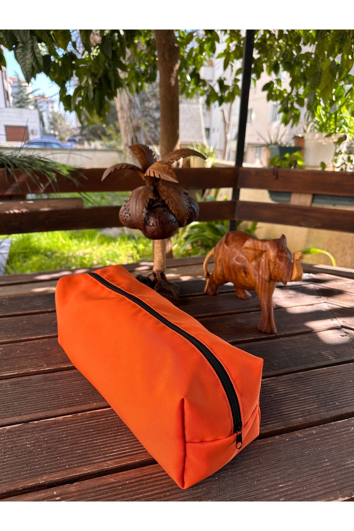 کیف مدل‌دهی مو با الگوی پلنگ/قلب/گل سازگار با Airwrap / Organizer کیف مسافرتی Xl Hedwig Design