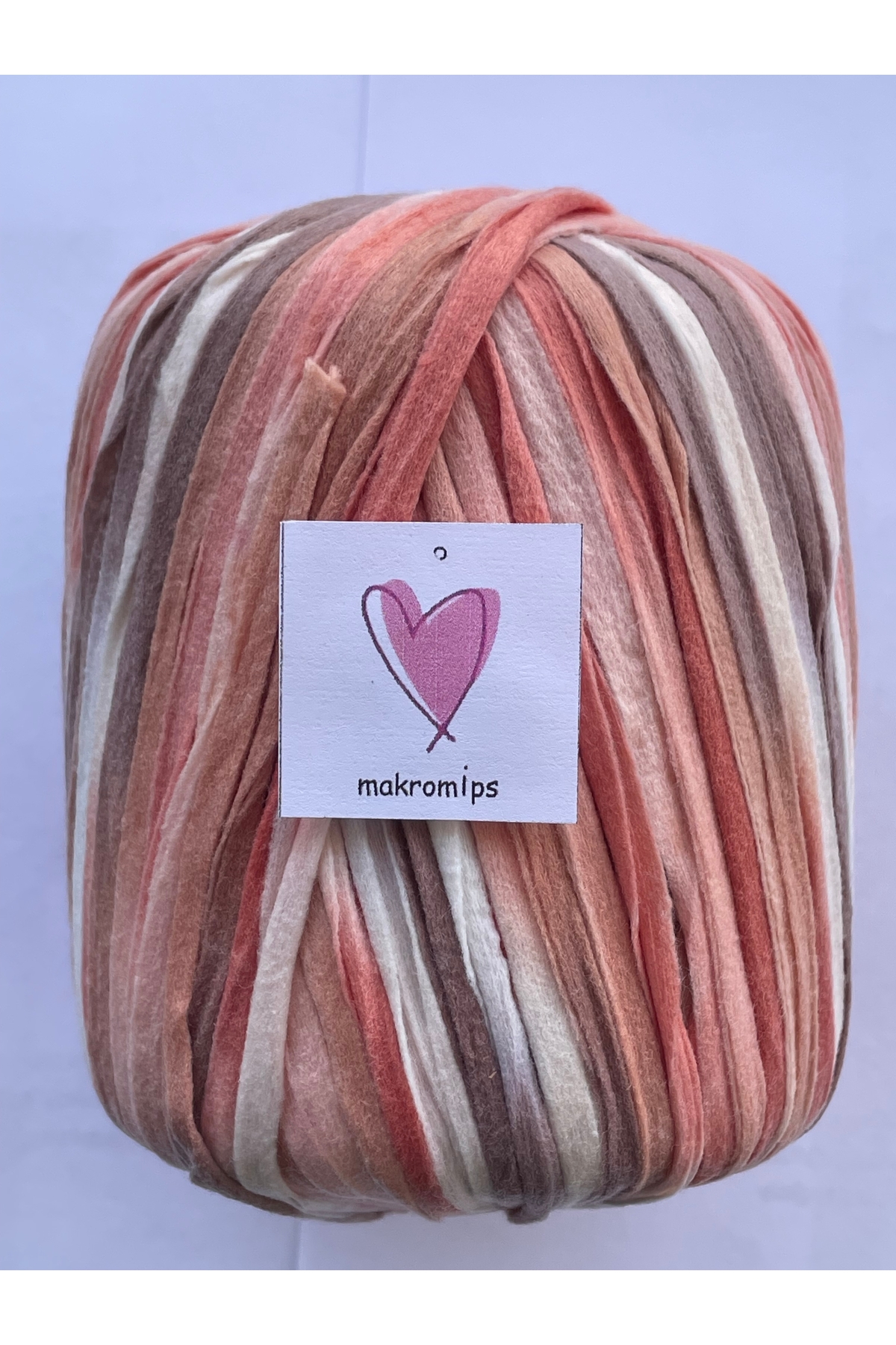 Makromİps PREMİUM MİX SOFT RAFFİA İP 50 gr 65 m YUMUŞAK MULTİ ÇOK ...