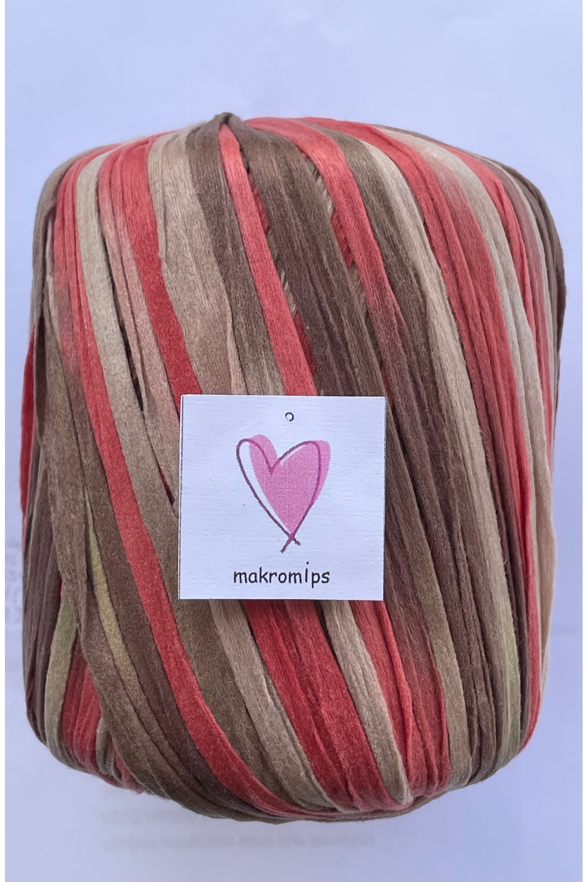 Makromips Premium Mix Soft Raffia Ip 50 Gr 65 M Yumusak Multi Cok ...