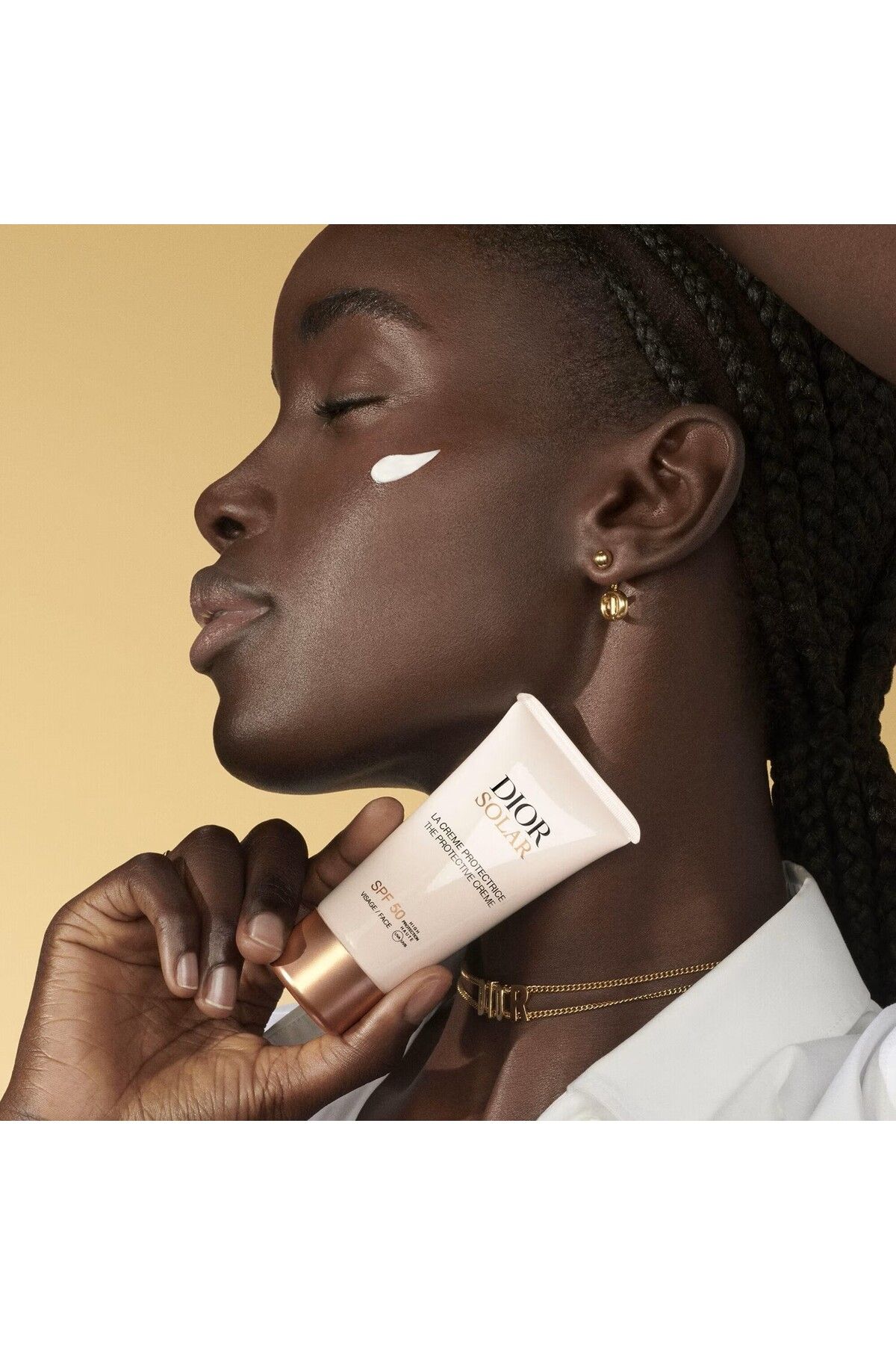 Dior کرم محافظتی خورشیدی SPF50 بافت تازه و سبک که به سرعت جذب می‌شود
