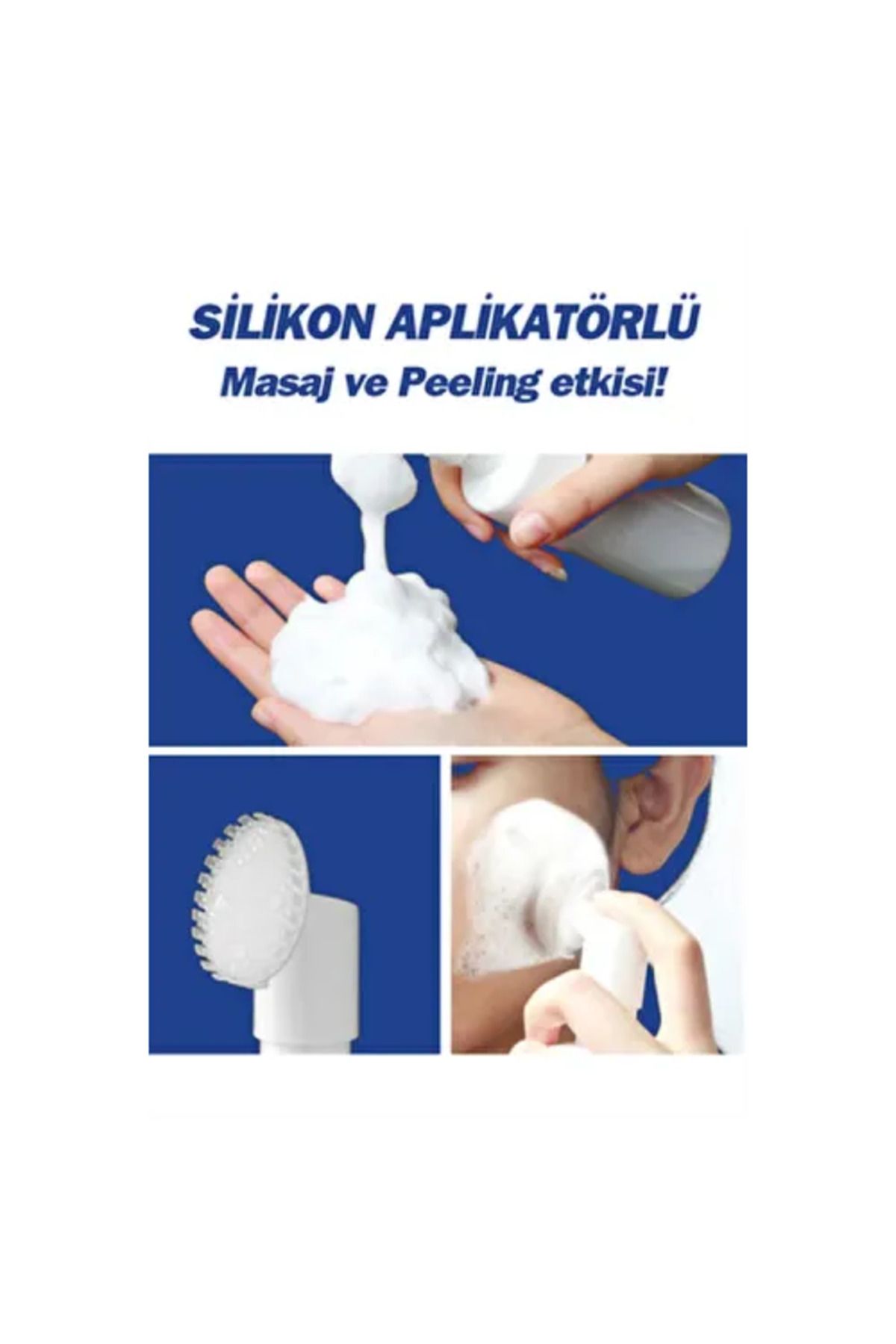 Runaway-150ml Facial Cleansing Foam with Brush - Bottle Ideal Skin Cleansing 5