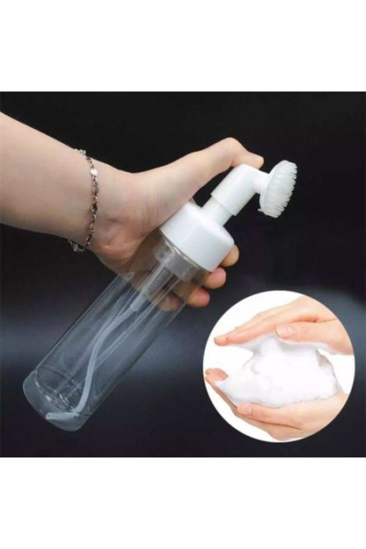 Runaway-150ml Facial Cleansing Foam with Brush - Bottle Ideal Skin Cleansing 1
