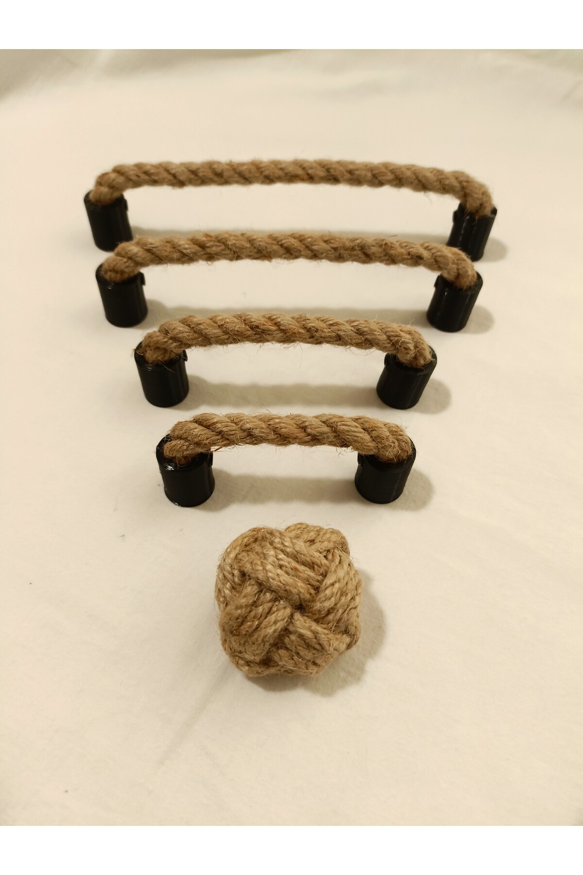 Barbarossa 224mm Hasır Kulp Kapı Dolap Vestiyer Çekmece Kulbu Hasırkulp 224mm