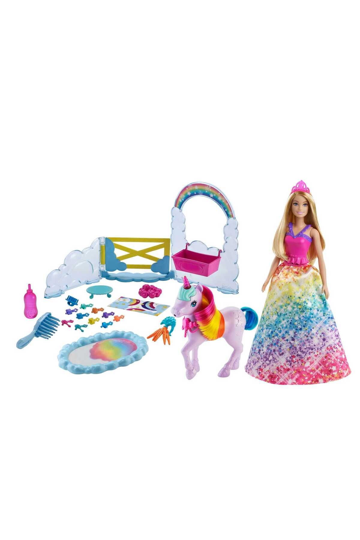 Barbie-Dreamtopia Feature Pet Nurturing Playset GTG01 1