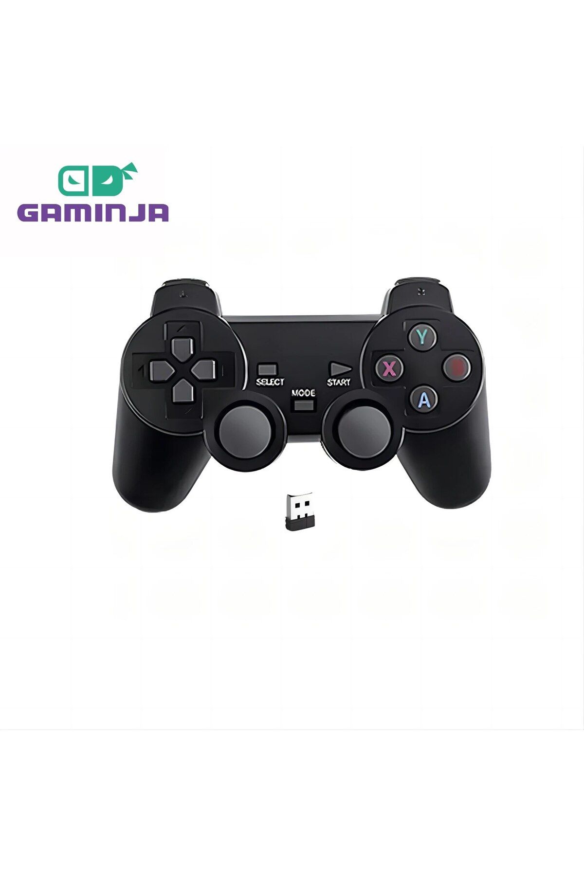 Choice-GAMINJA 2.4G Wireless Gamepad Non-Linear Trigger Button For Windows 7 PC, Smart TV, Game Box 1