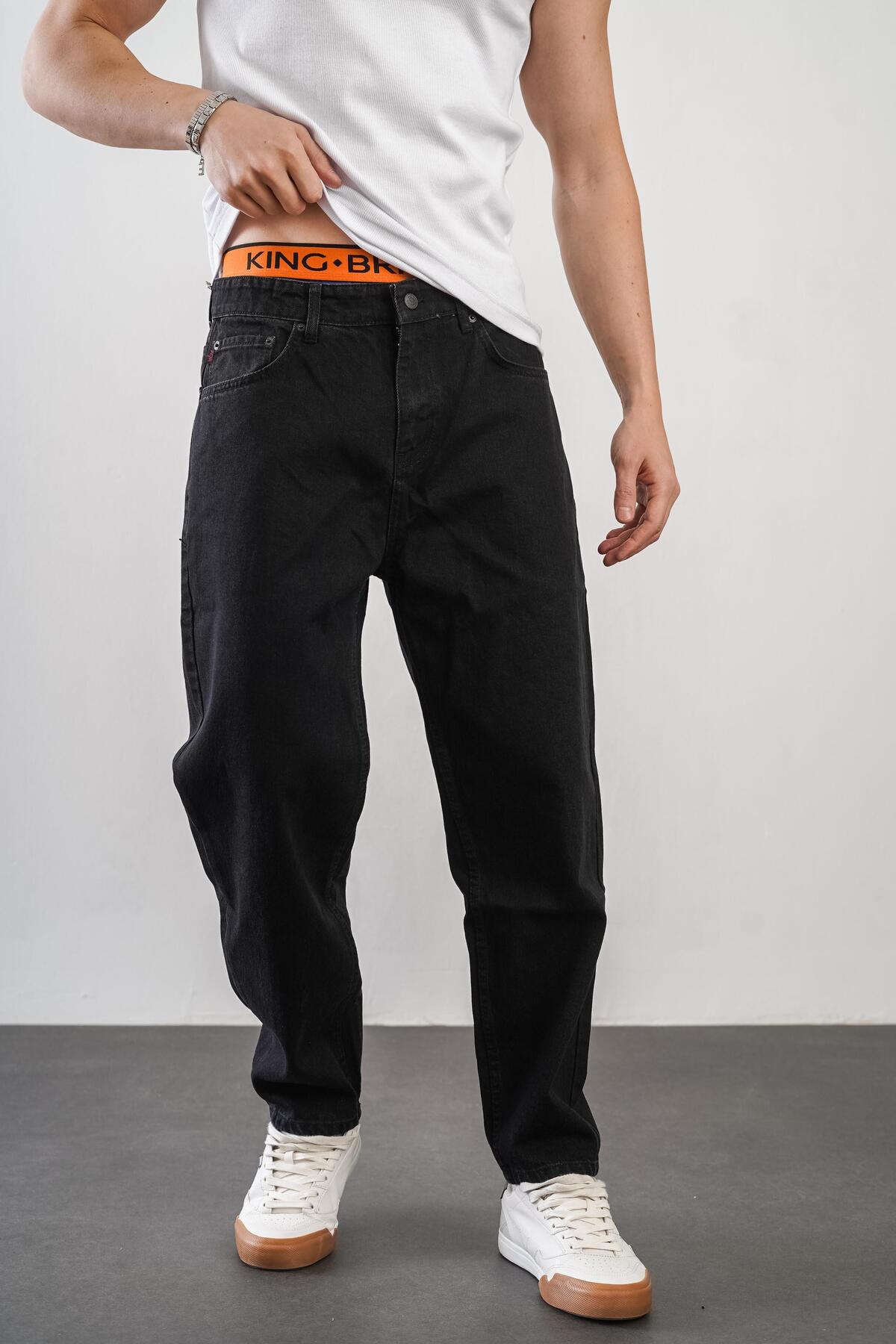 High Waist Men's Boyfriend Jeans