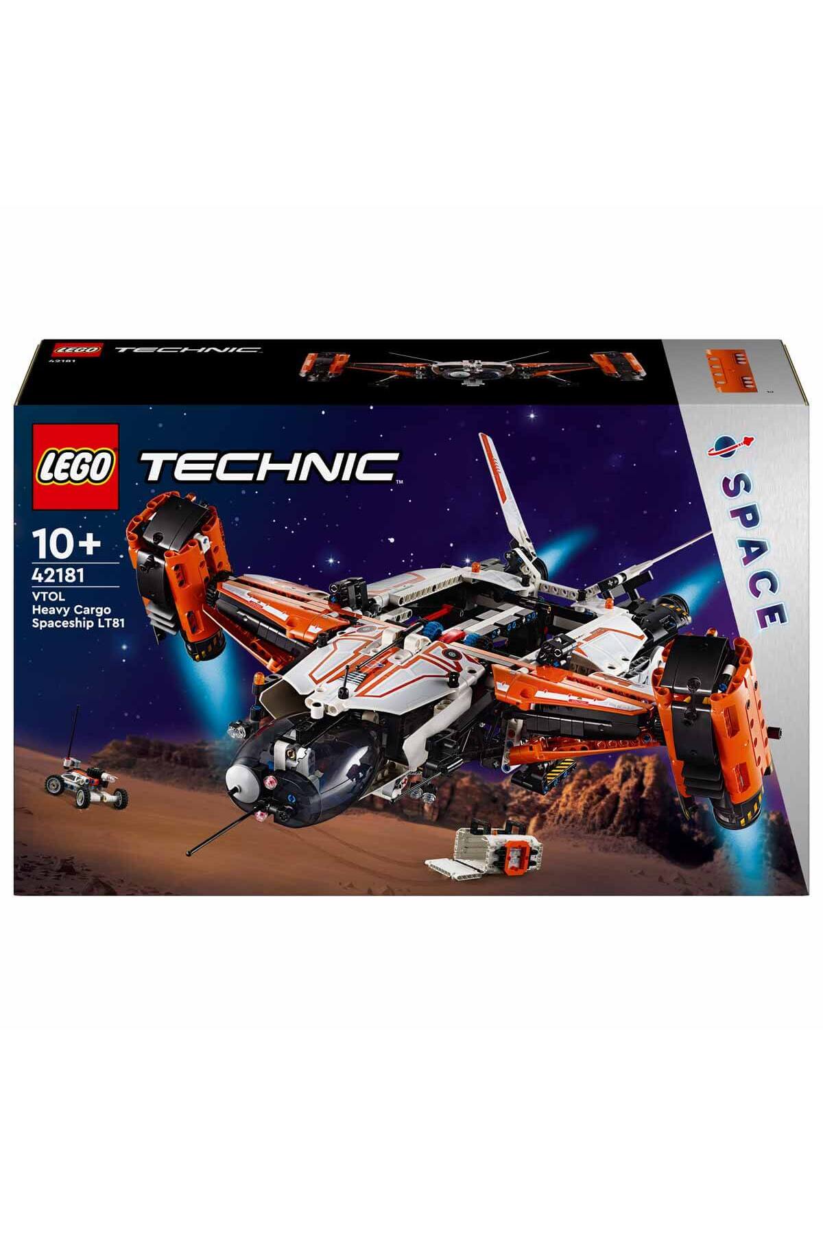 فضاپیمای باری سنگین VTOL تکنیک Lt81 42181 – برای علاقهمندان به فضا، کودکان ۱۰ سال و بالاتر