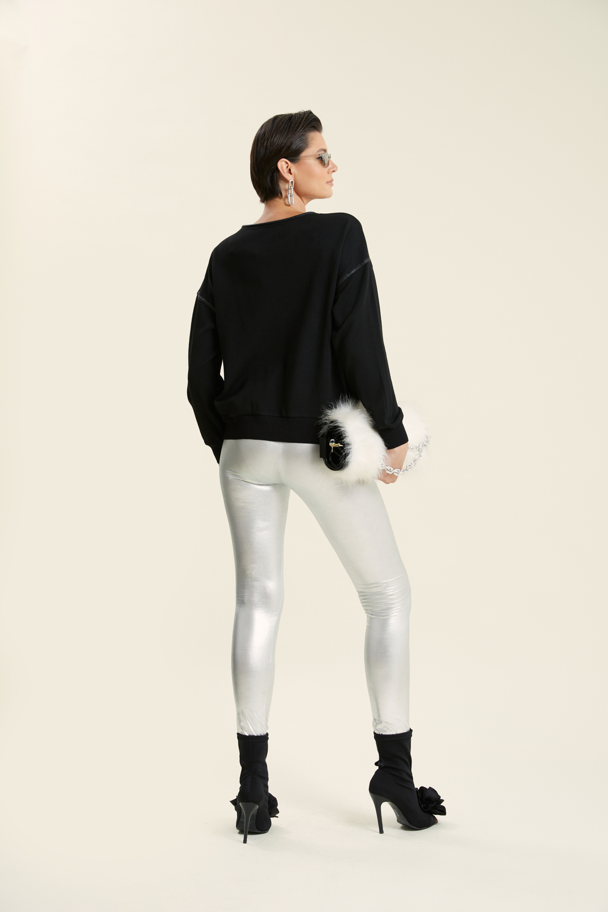 VERDA  Fermuar Detaylı Cepli Bluz - Görsel 2