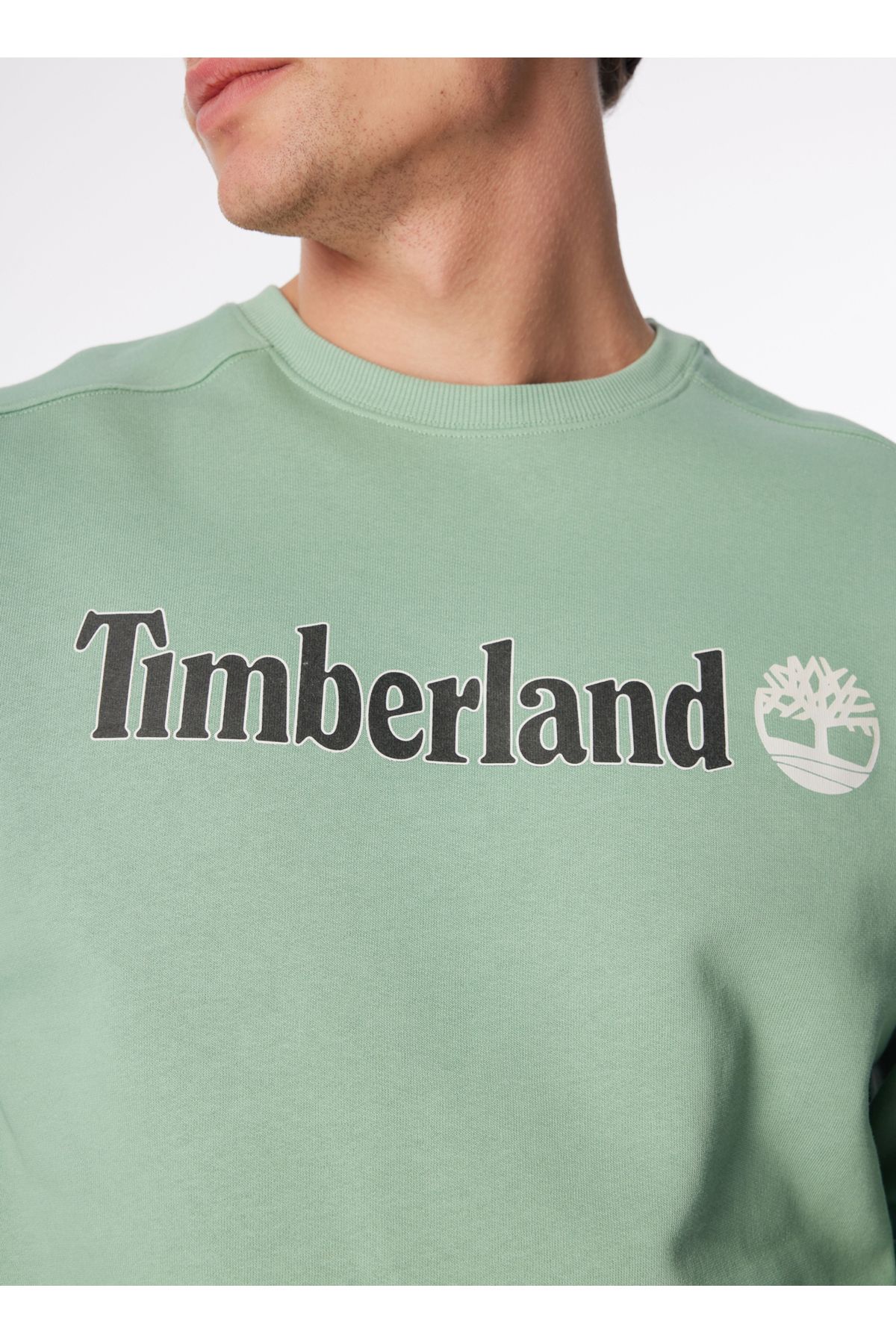 Timberland Sweatshirt Xl Ye il Erkek Giyim