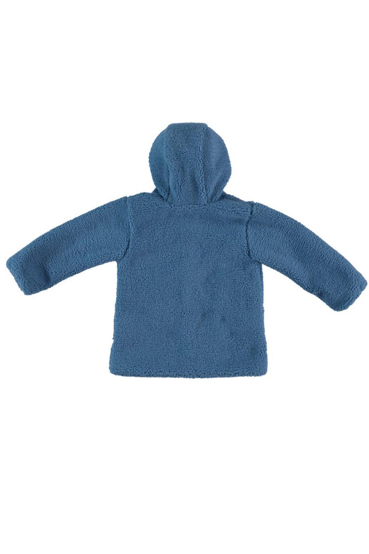 Dear Enika MonaRoza Erkek Çocuk Peluş Mavi Çocuk Mont 22-646 fotoğrafı 2 (önizleme)