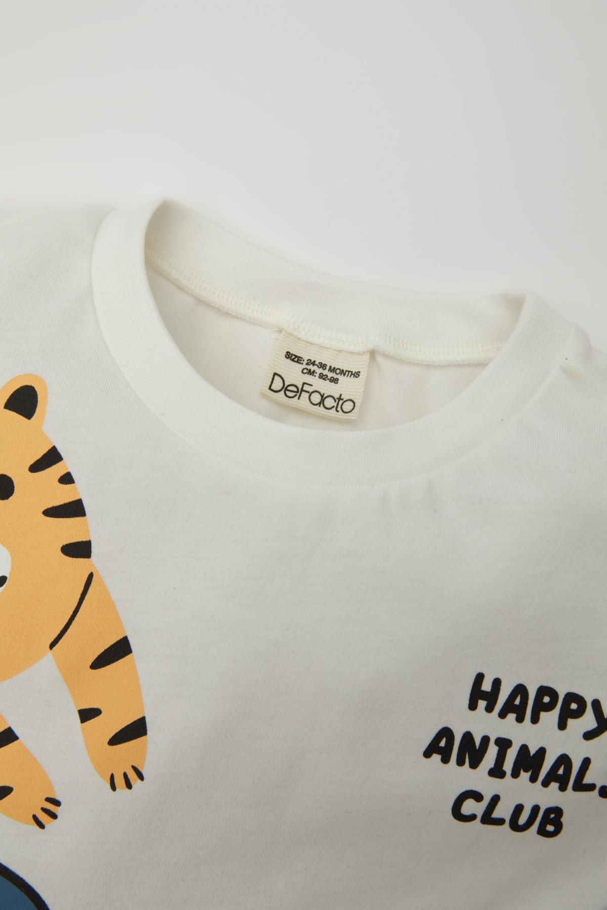 تی شرت پسرانه دفاکتو | C6267A524SM Defacto - Image 2